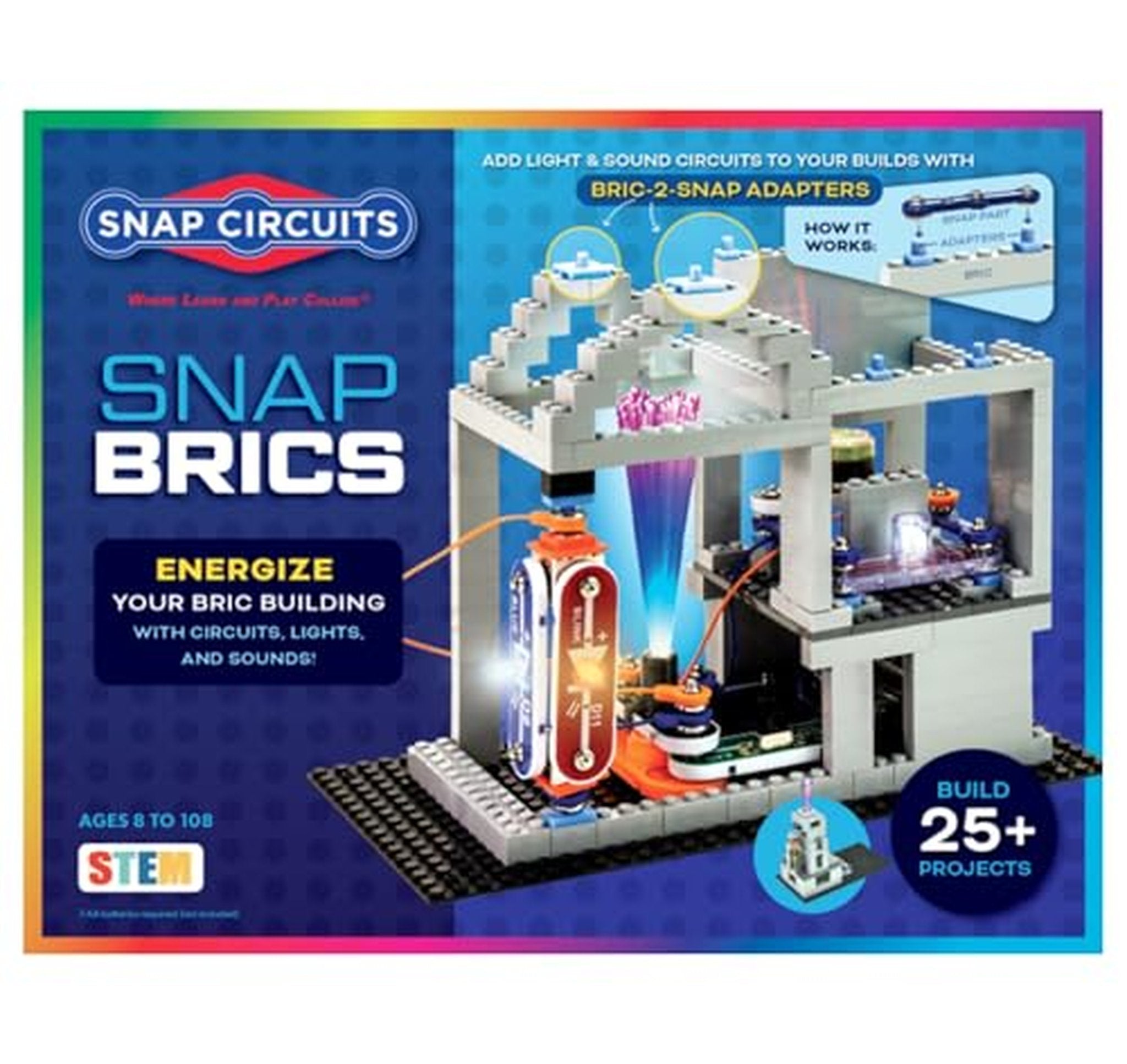 Snap Circuits BRIC Structures STEM Electronics Building Kit