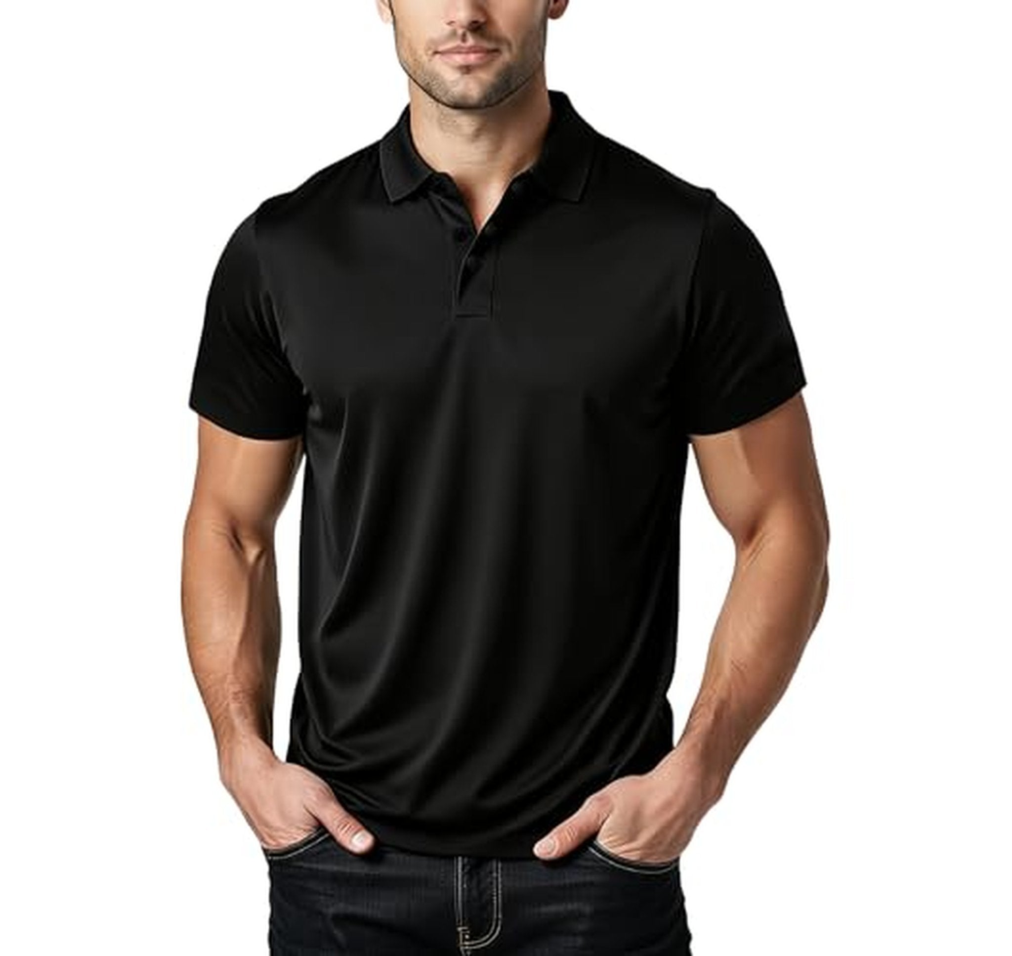 Quick Dry Stretch Athleisure Polo Shirt