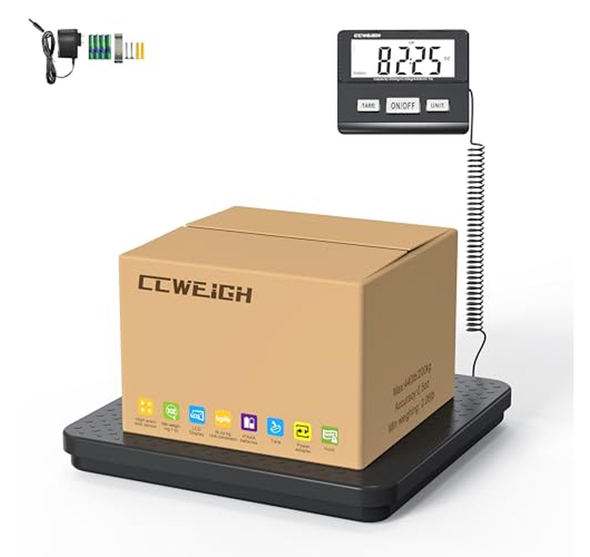 440lb Digital Shipping Postal Scale with LCD Display