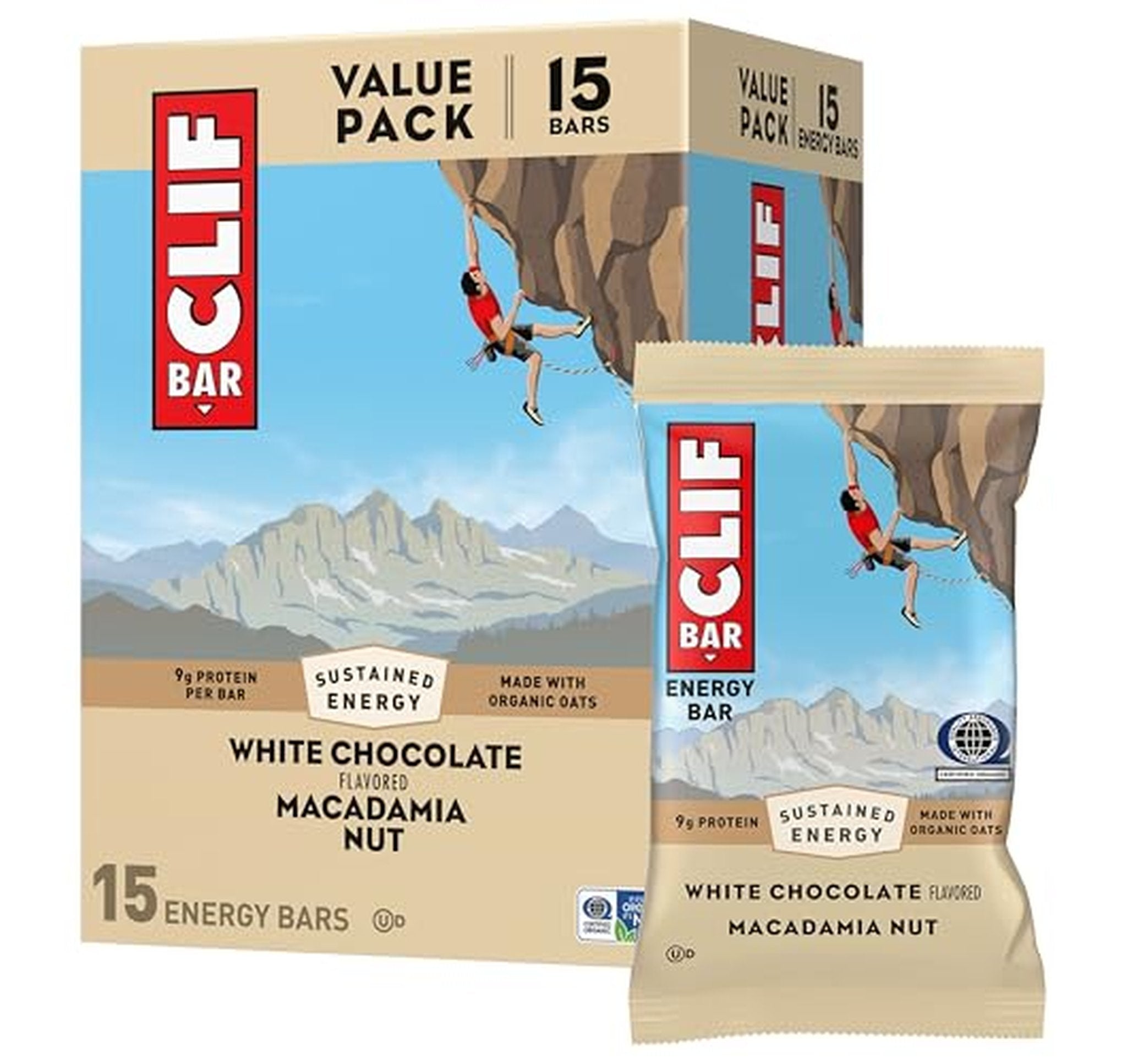 15 Pack CLIF Bar Energy Protein Bars