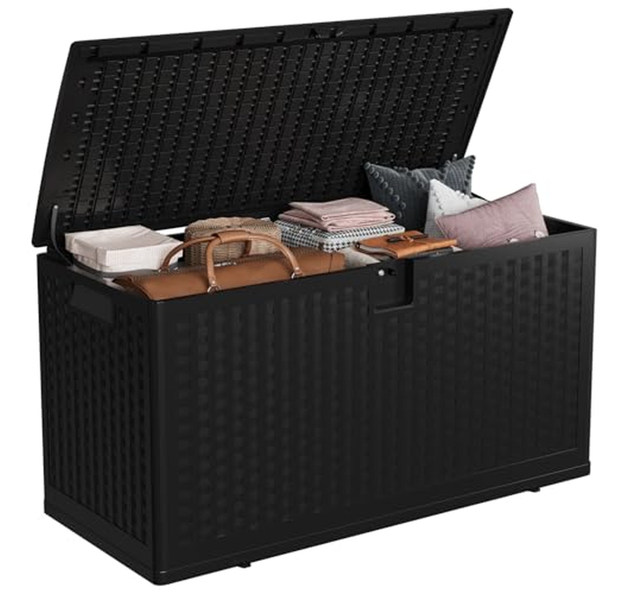 73 Gallon Waterproof Resin Outdoor Storage Deck Box