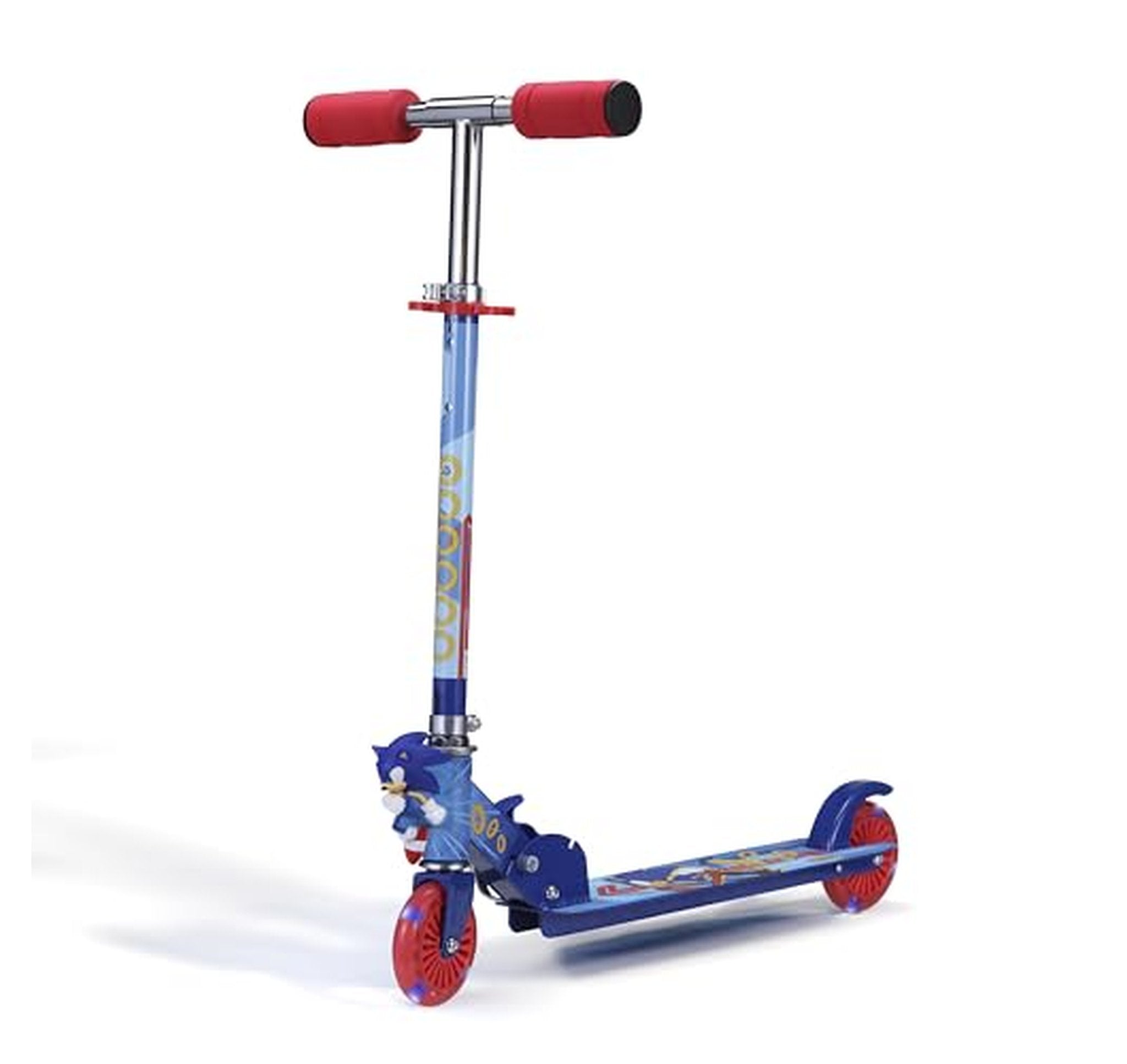 Light-Up Wheels Sonic The Hedgehog Kids Kick Scooter