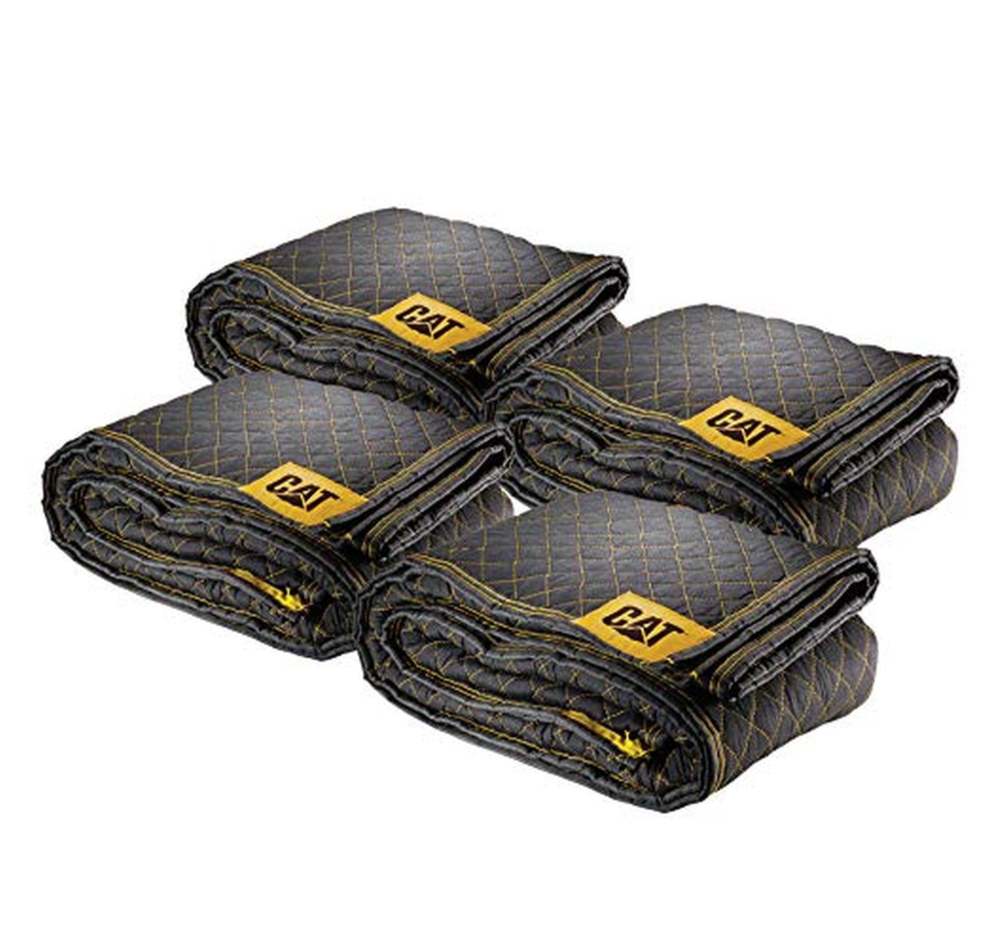 4 Pack CAT Heavy Duty Padded Moving Blankets