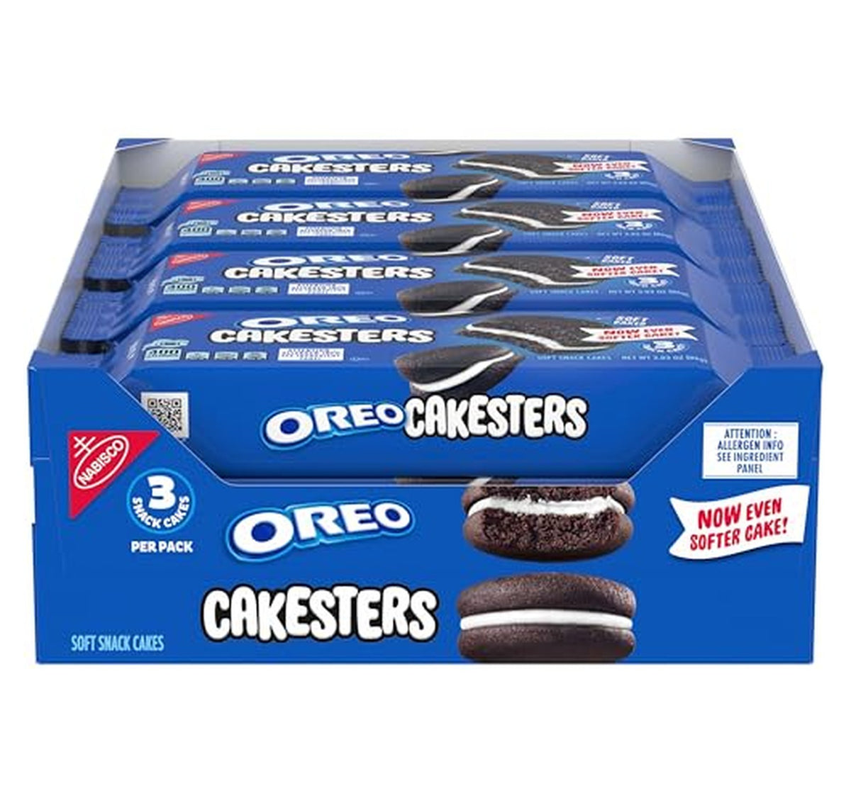 8 Pack Oreo Cakesters Soft Snack Cakes