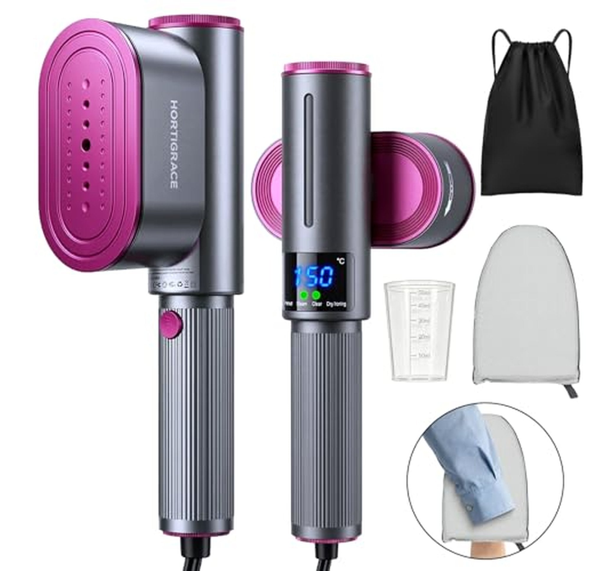 1200W Portable Handheld Clothes Steamer Iron