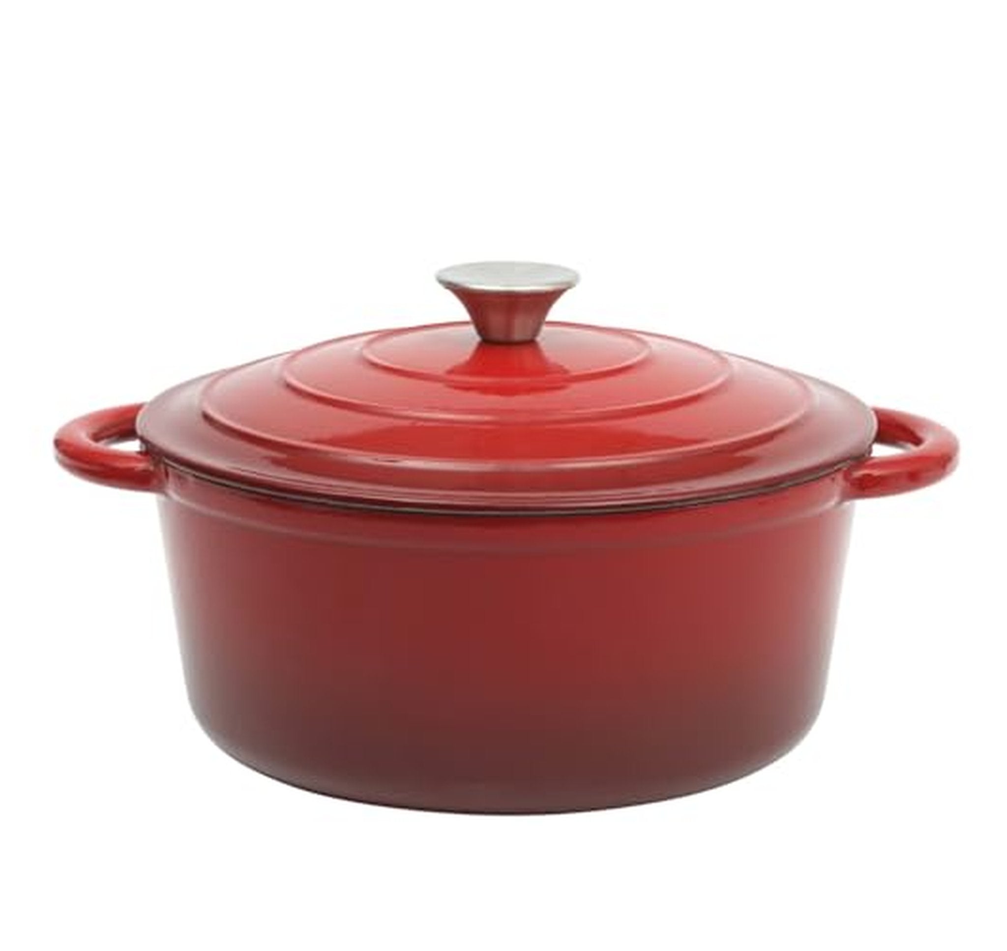 Gibson Home 5-Quart Enamel Cast Iron Dutch Oven