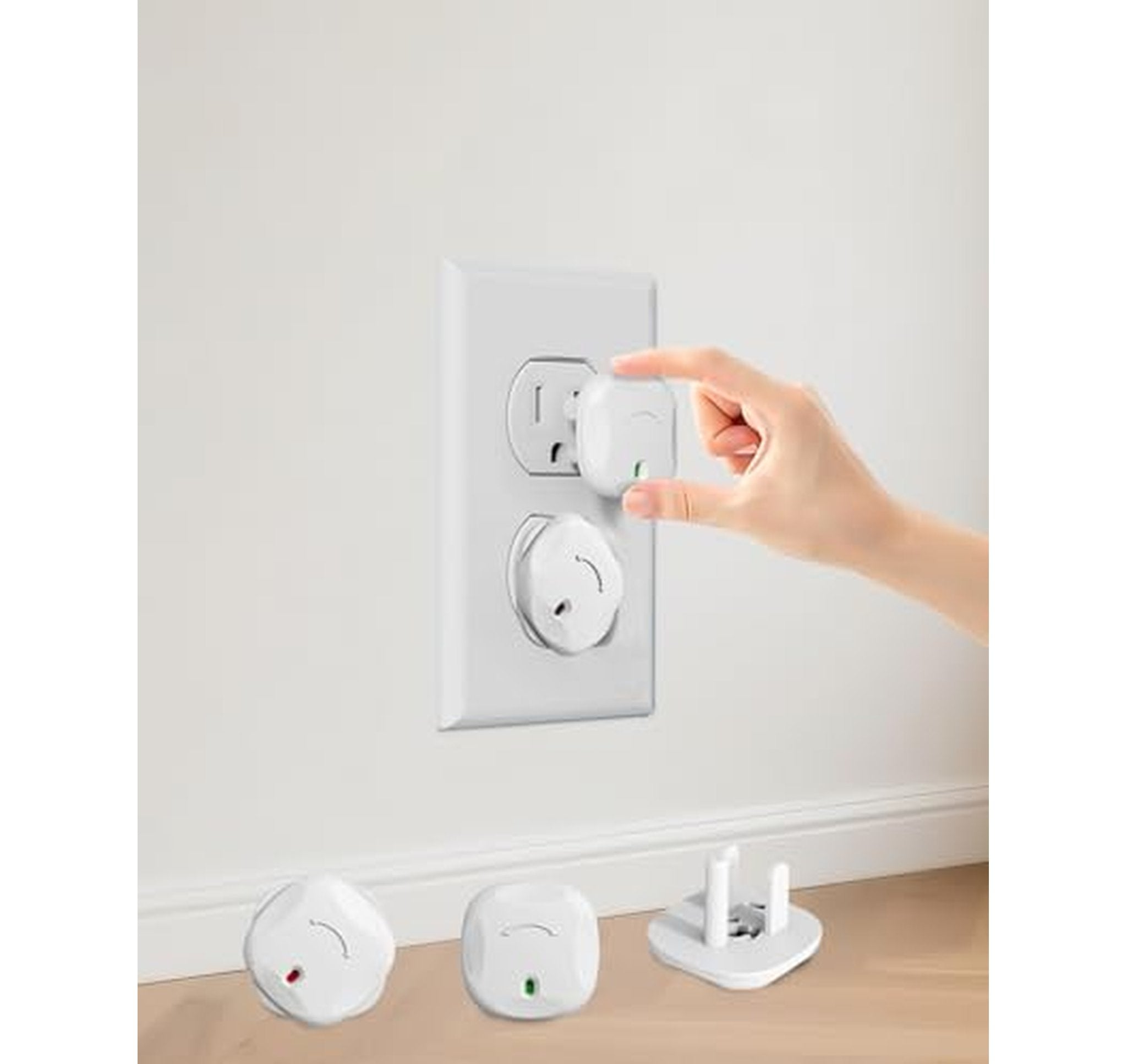 24 Pack Baby Proofing Electrical Outlet Plug Covers