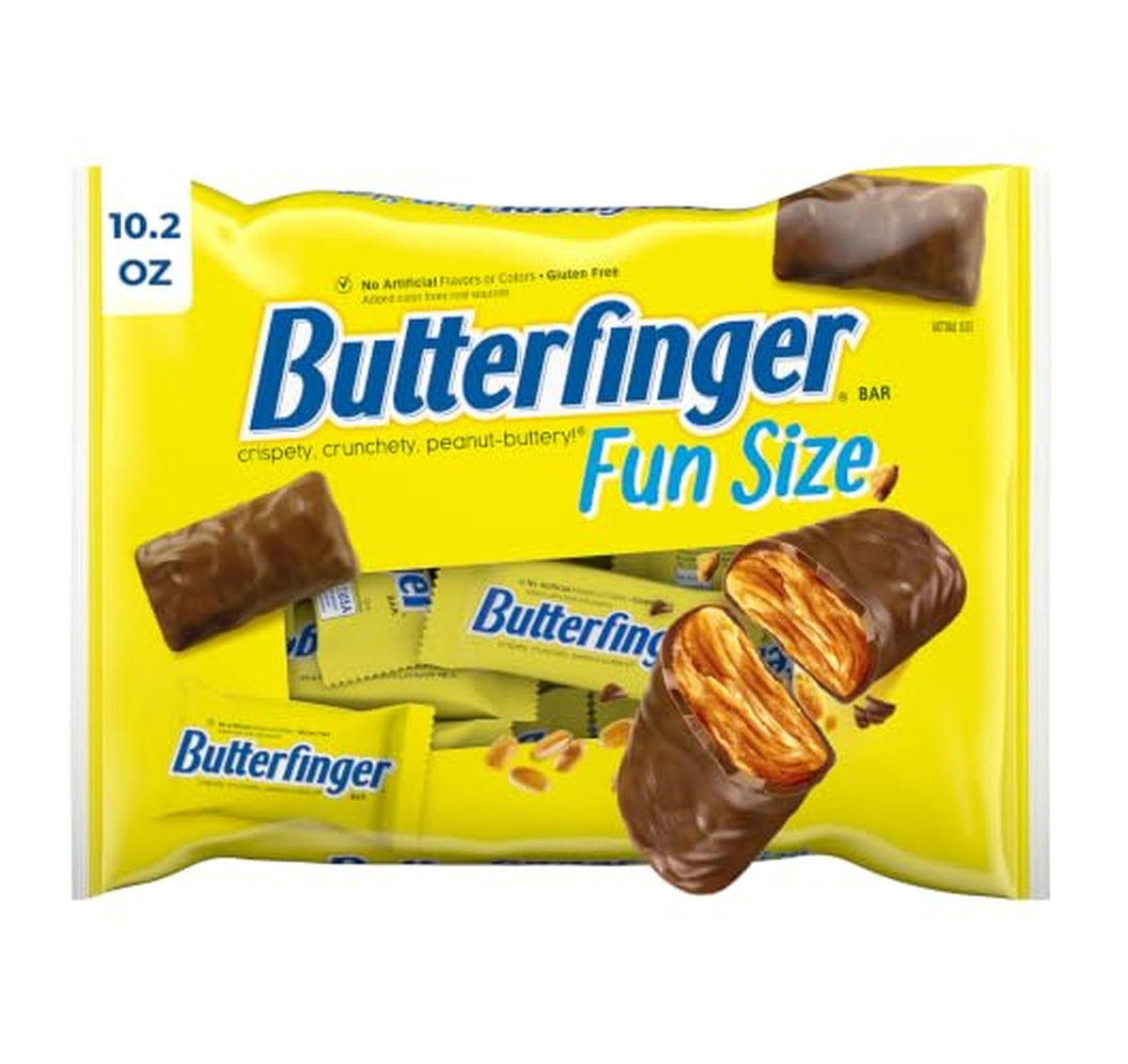 Butterfinger Fun Size Candy Bars, 10.2 Ounce Bag