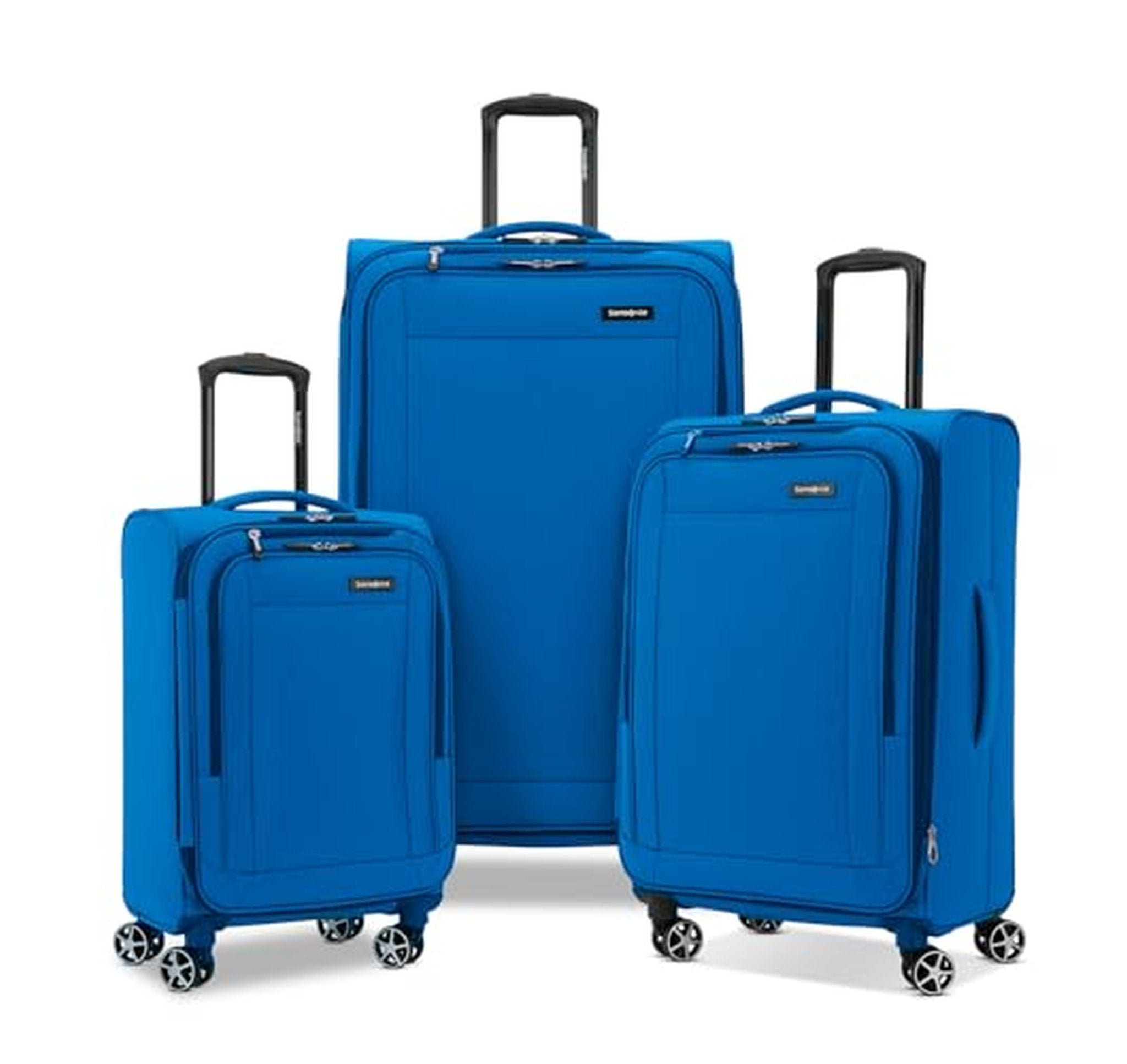 3 Piece Samsonite Softside Expandable Spinner Luggage Set