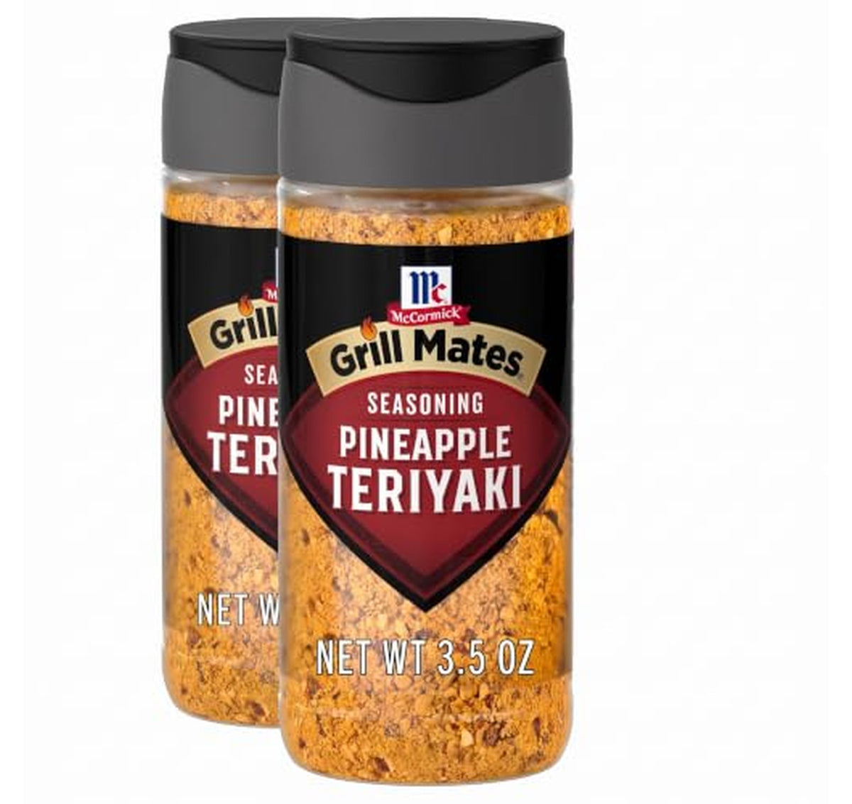 2 Pack Grill Mates Pineapple Teriyaki Seasoning 3.5 oz