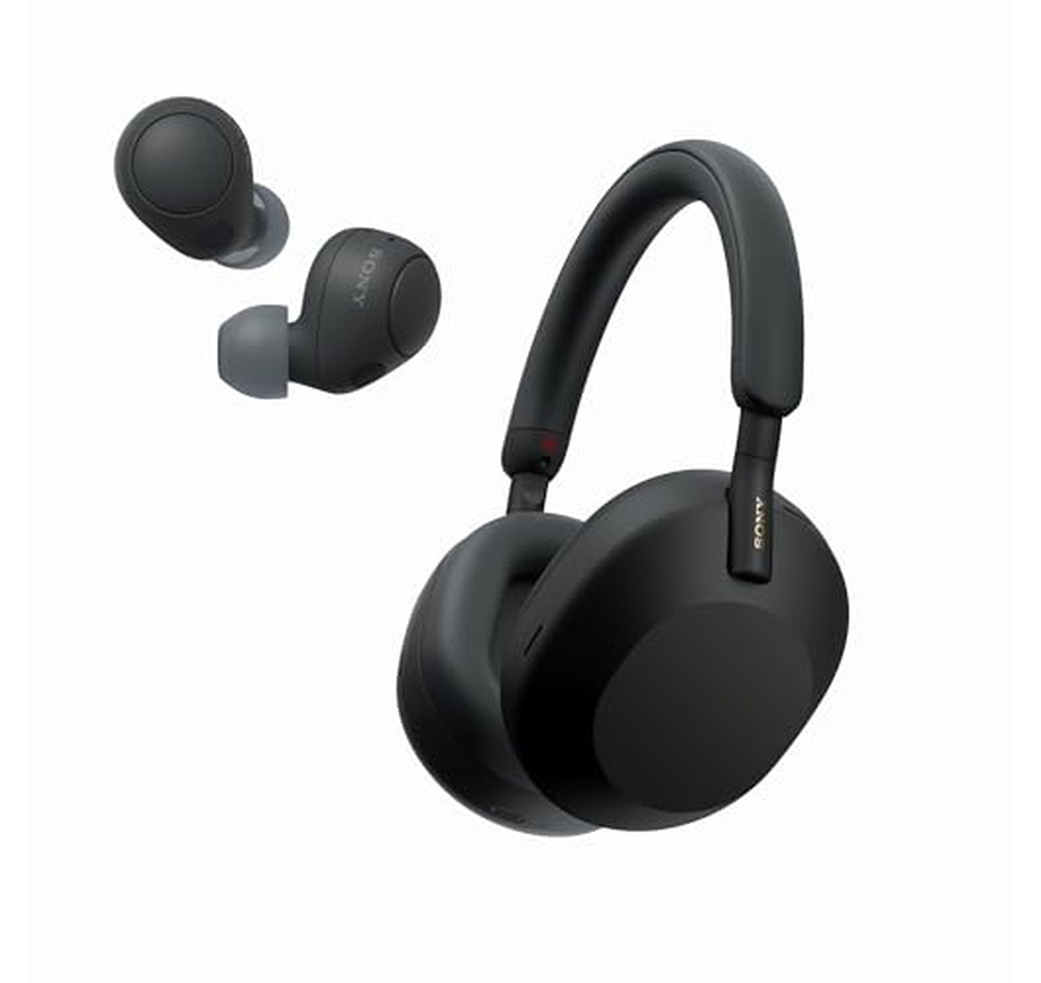 Sony WH-1000XM5 Noise Canceling Headphones with Earbuds