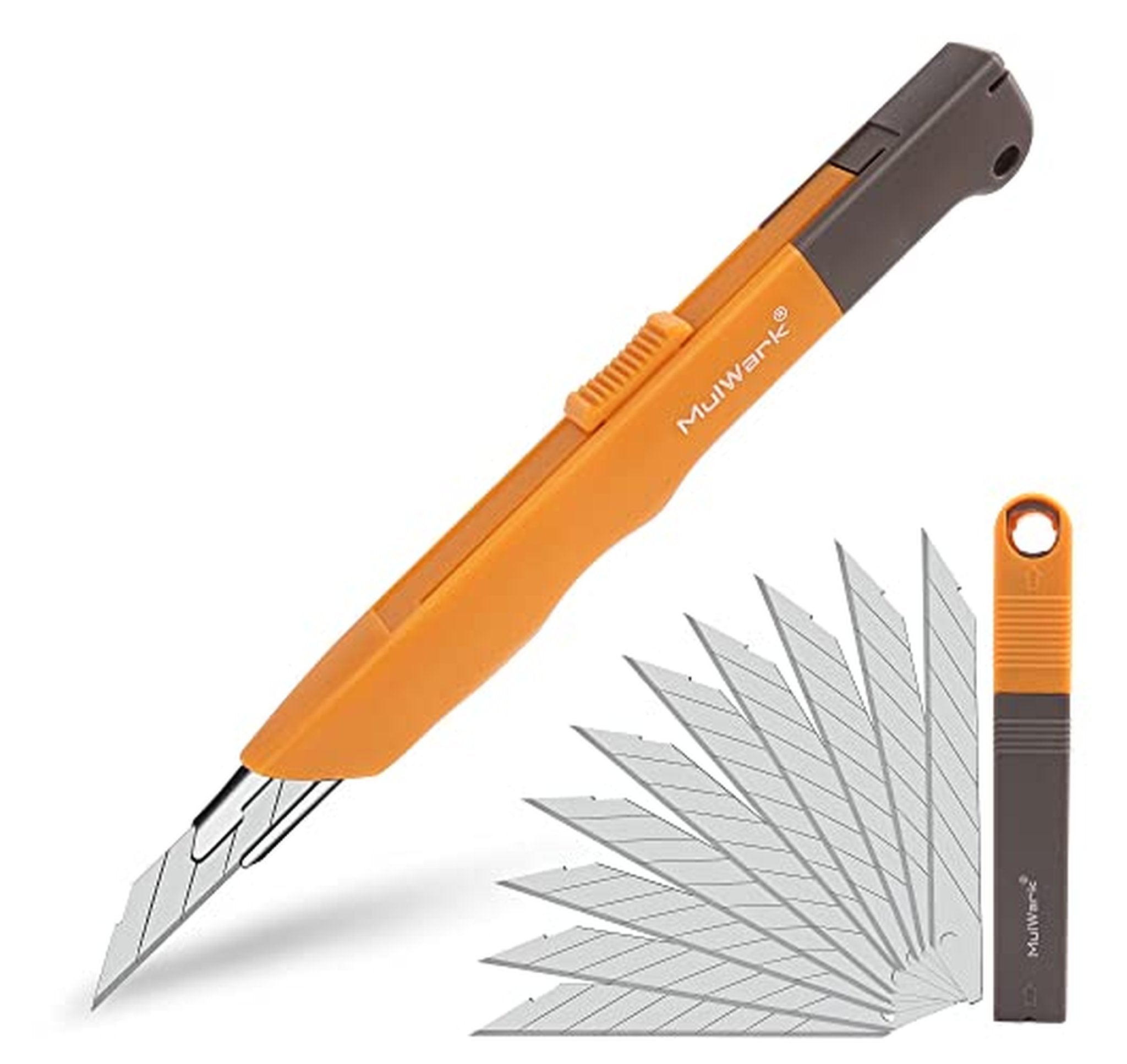 11 Pack Retractable Snap-Off Utility Knife Set
