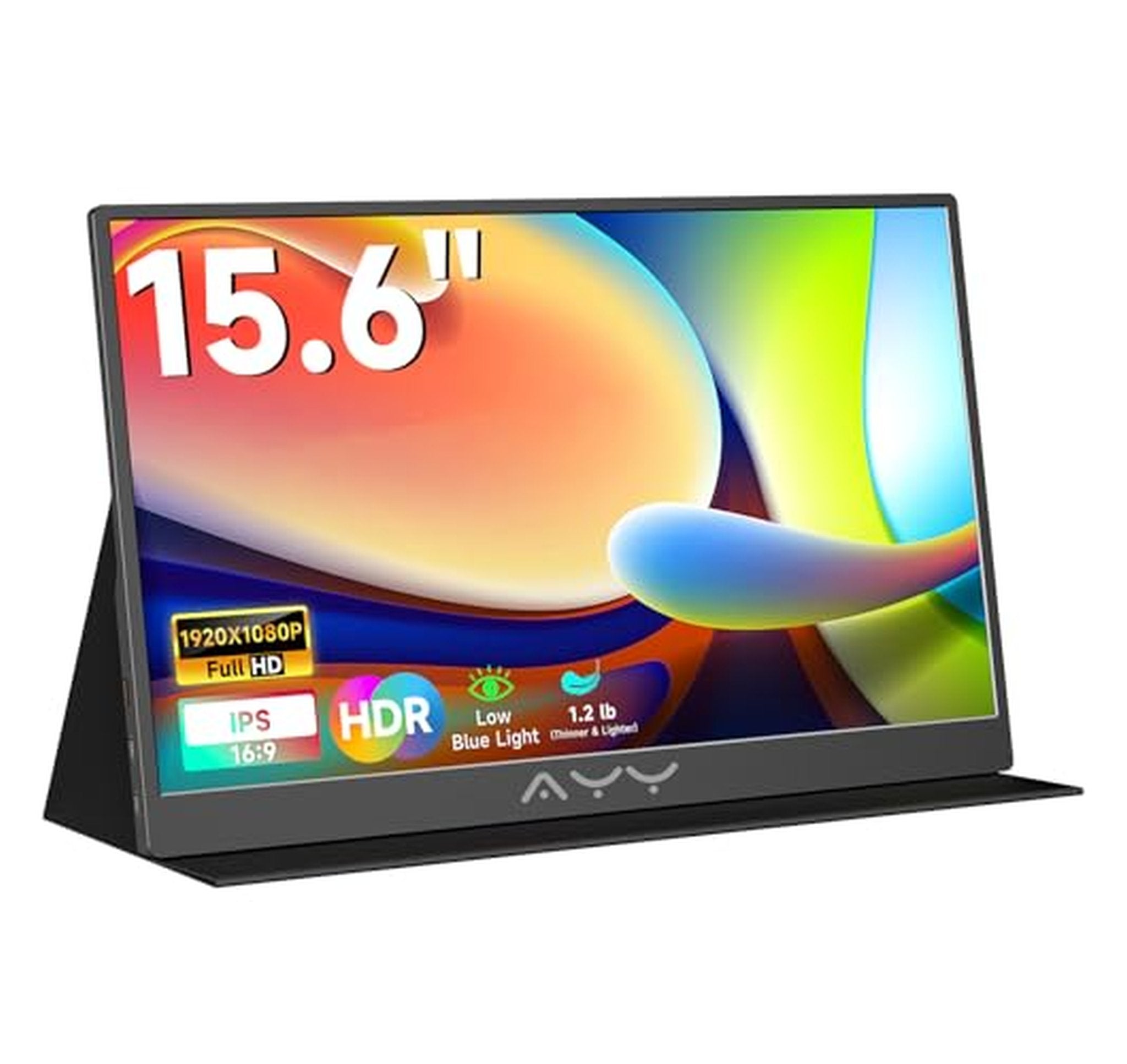 15.6-Inch 1080p USB-C Portable Monitor