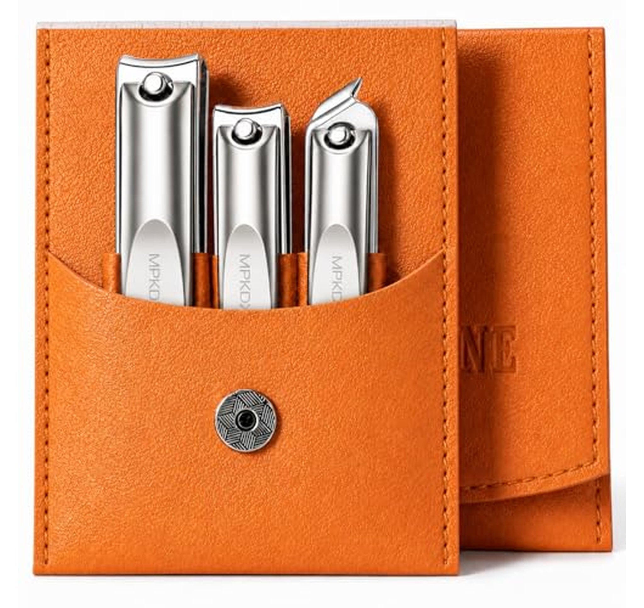 3 Pack Ultra Sharp Stainless Steel Nail Clippers Set