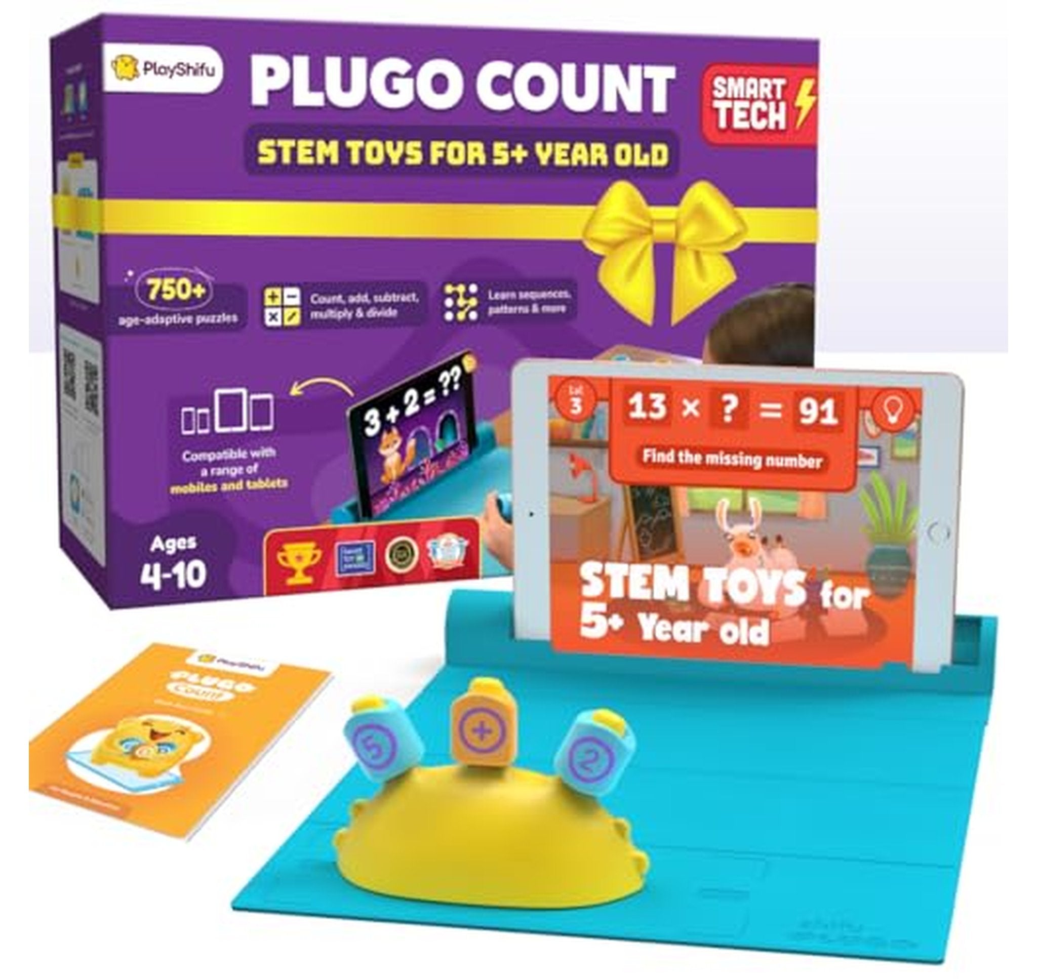 Shifu Plugo Count Interactive Math Game Set