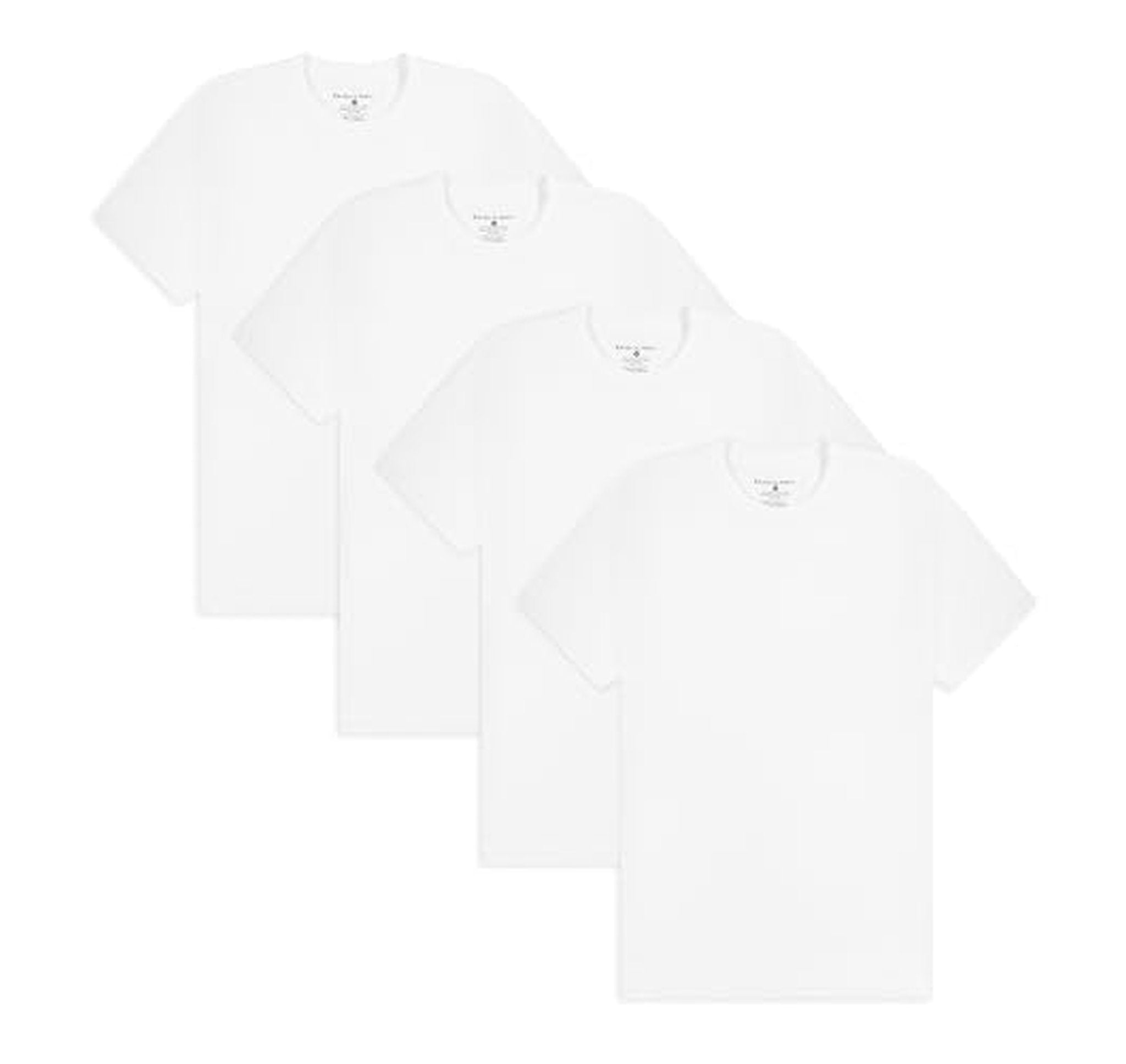 4 Pack Men’s Short Sleeve Crew Neck T-Shirts