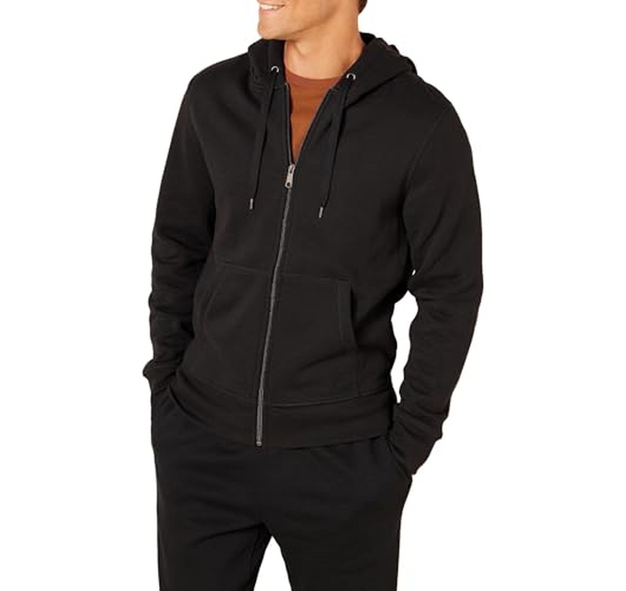 Amazon Essentials Men’s Full-Zip Fleece Hoodie