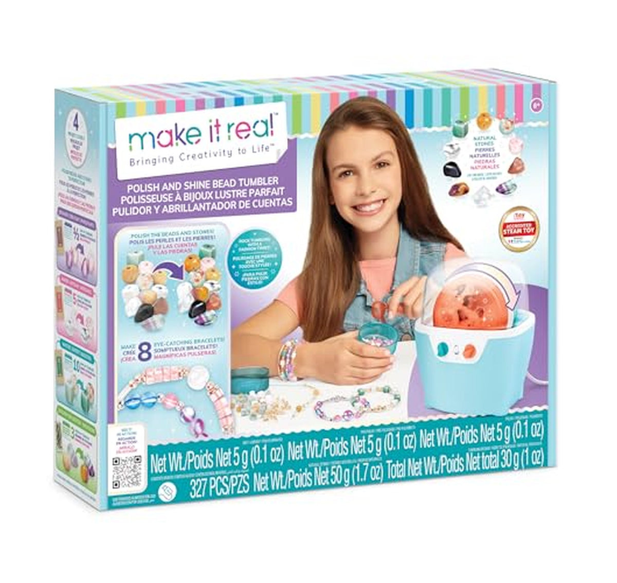 Make It Real Rock Tumbler Jewelry Craft Kit