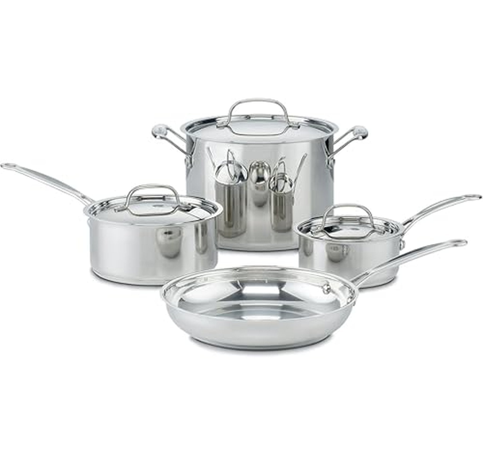 Cuisinart 7-Piece Stainless Steel Induction Cookware Set