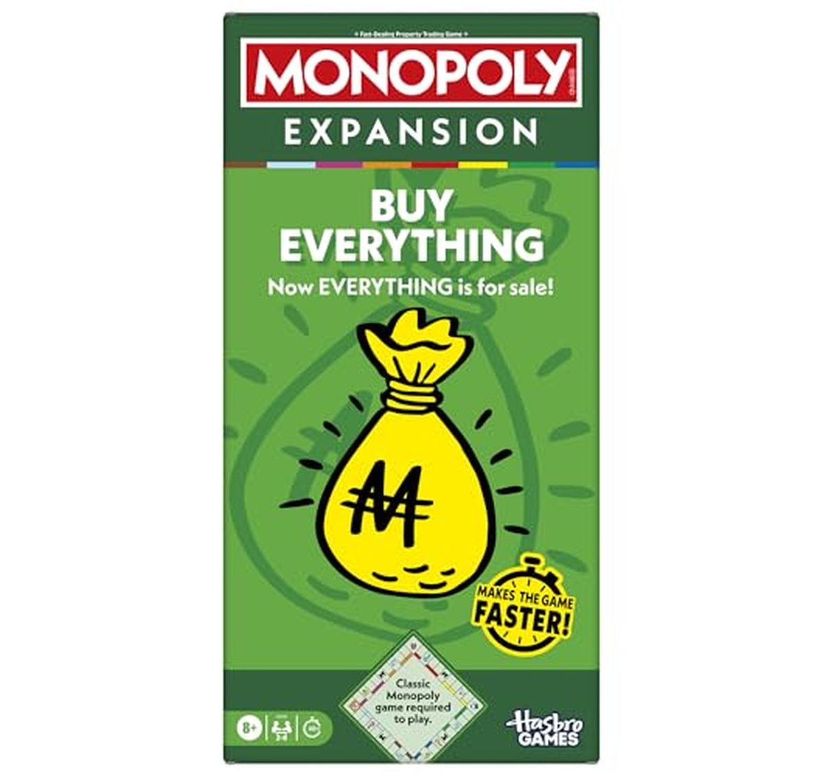 Monopoly Buy Everything Expansion Pack Board Game