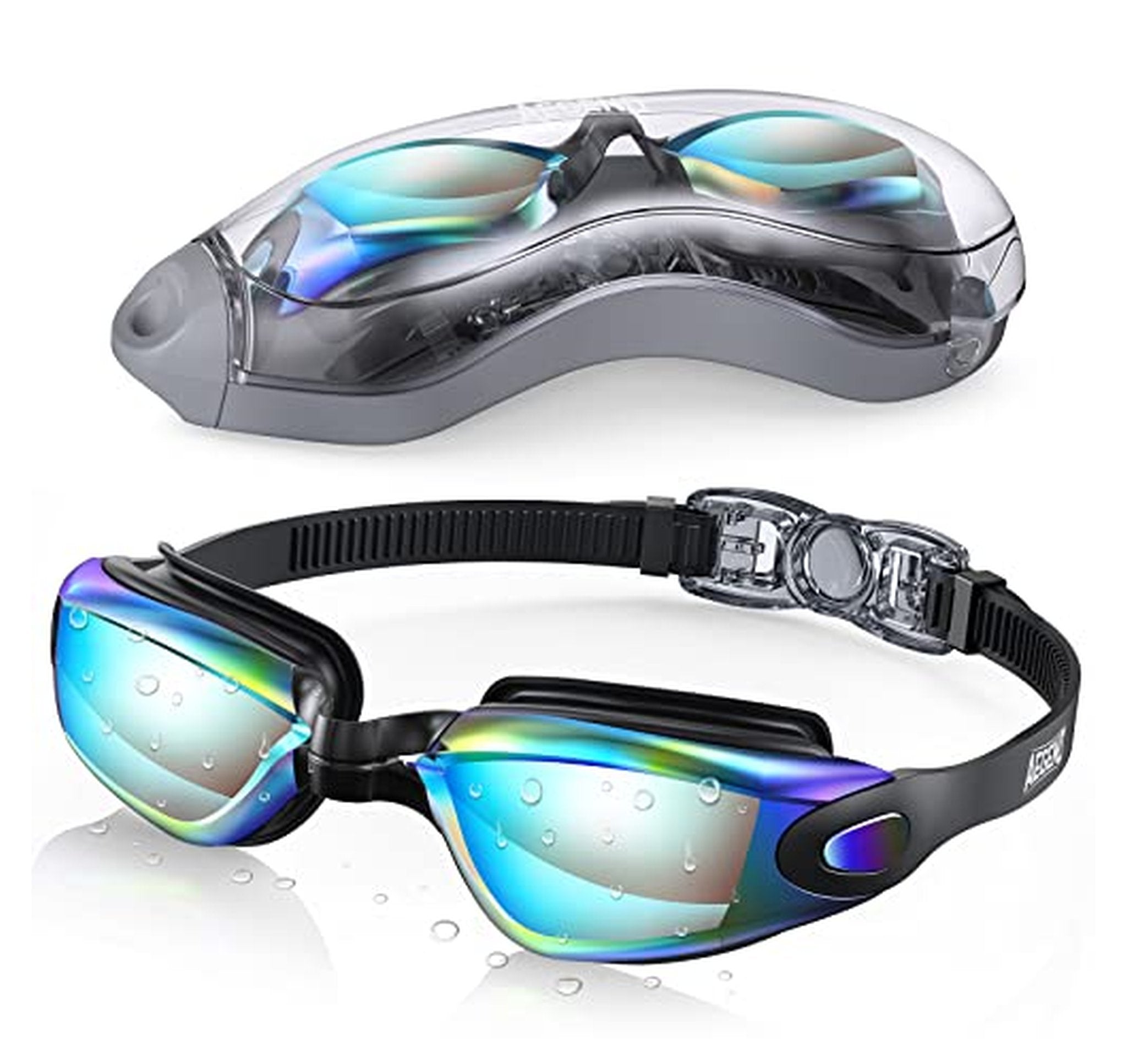 Anti-Fog No-Leak Adult Swim Goggles