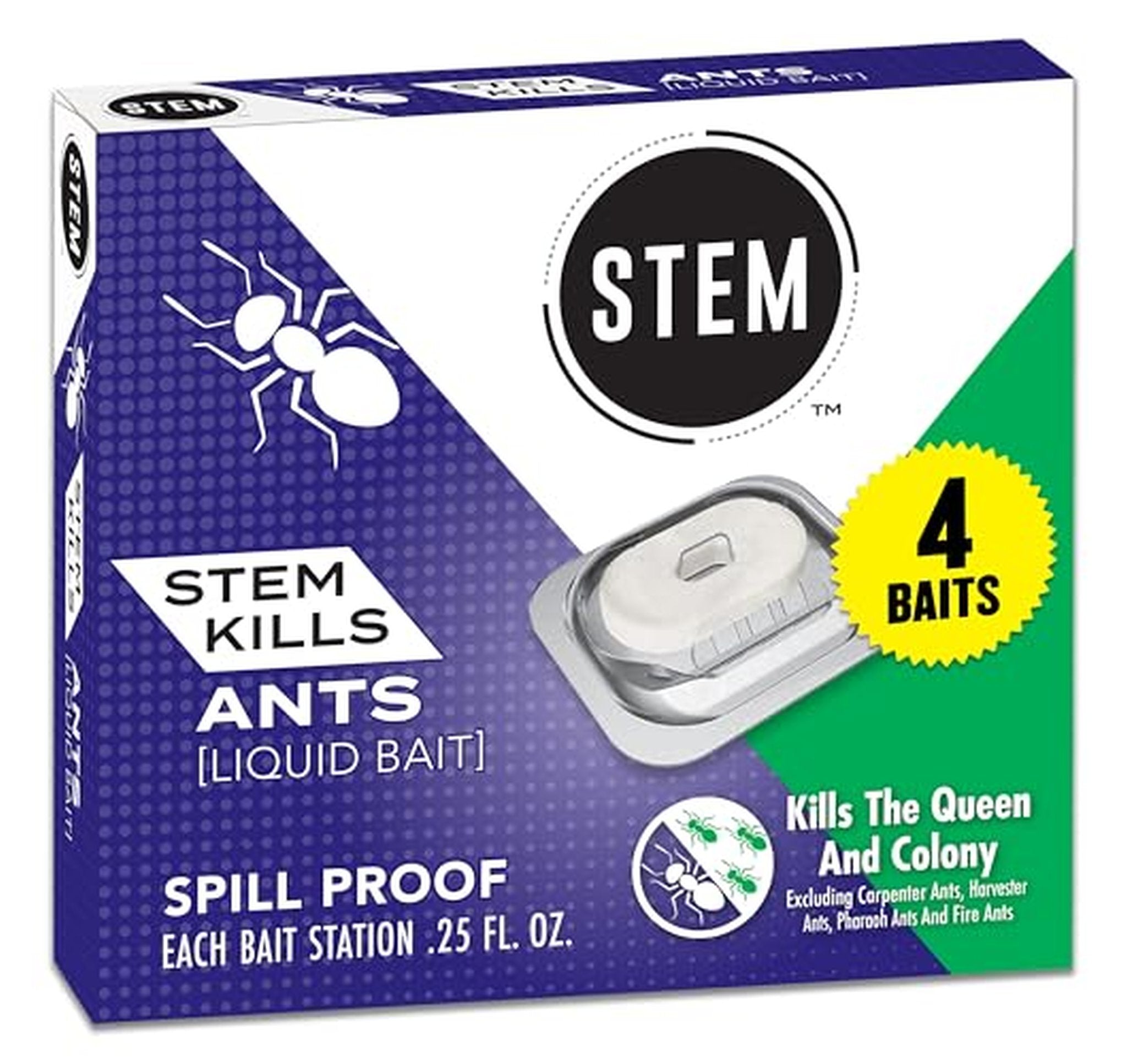 4 Pack STEM Liquid Ant Bait Stations