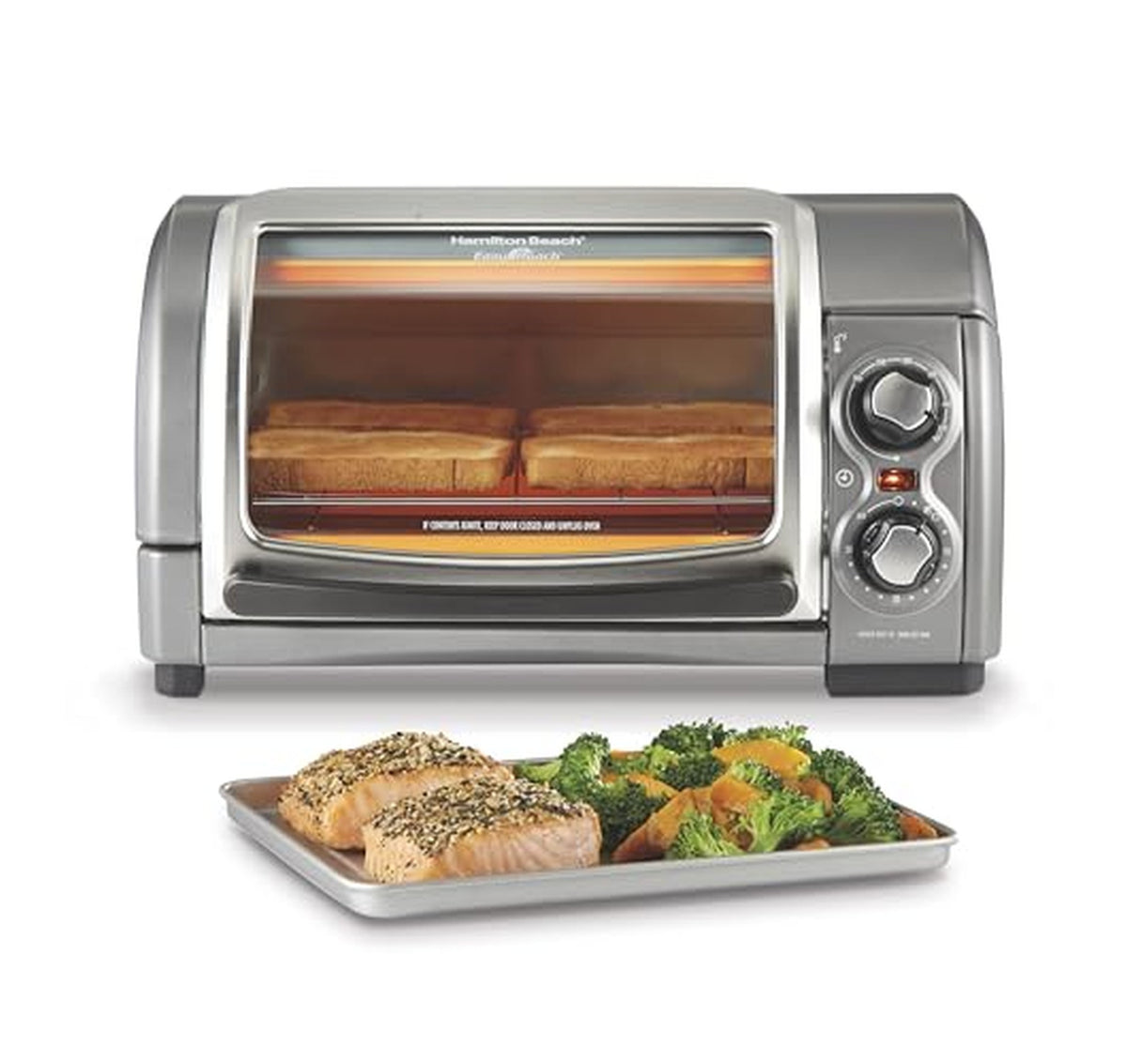 Hamilton Beach Easy Reach 4 Slice Toaster Oven