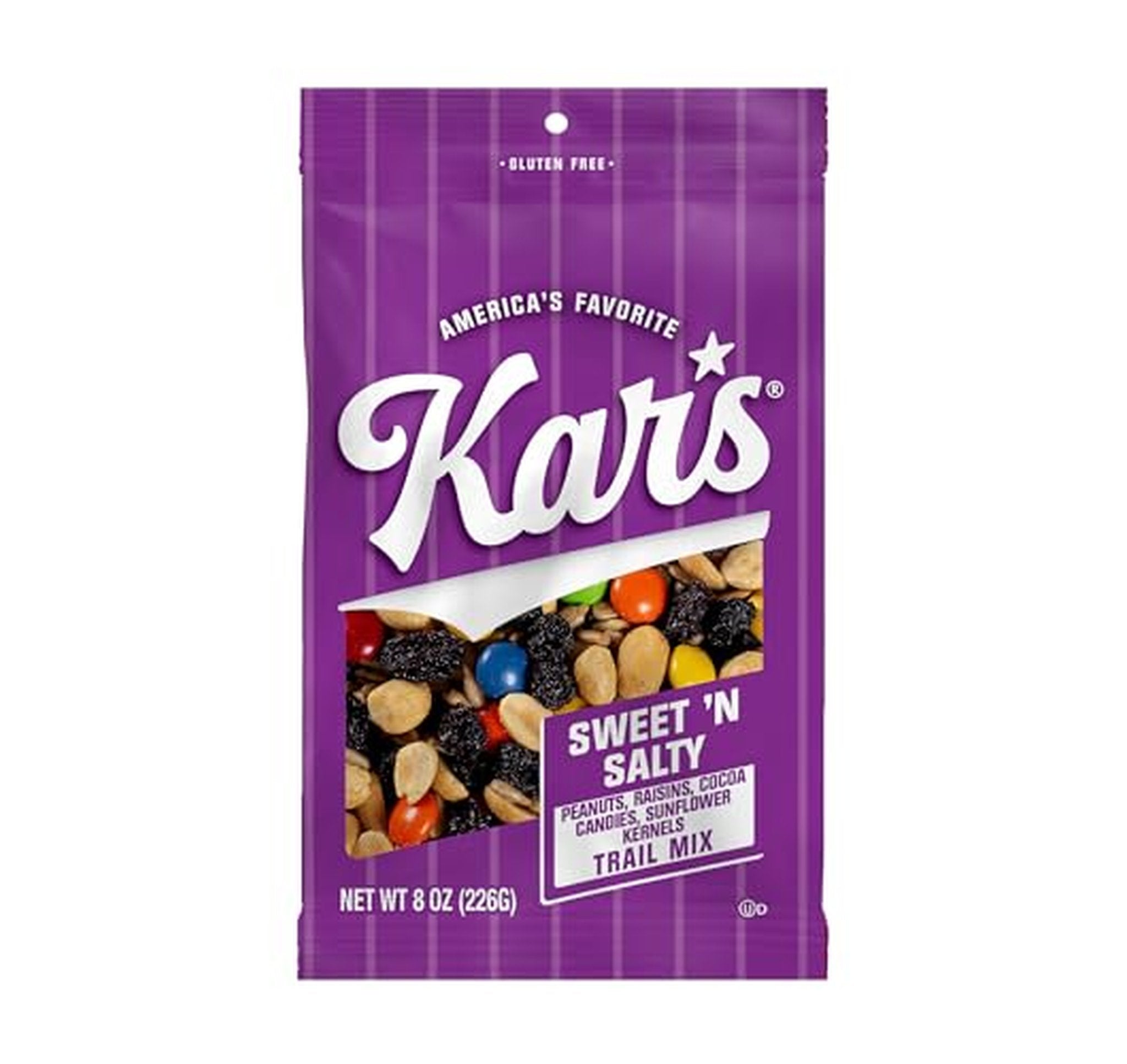 6 Pack Kar’s Sweet ‘N Salty Trail Mix Pouches 8oz (OU-D)