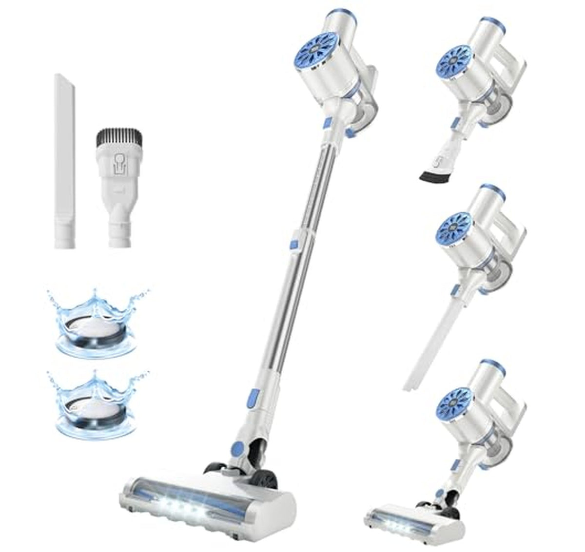 Cordless Stick Vacuum Cleaner with LED Display