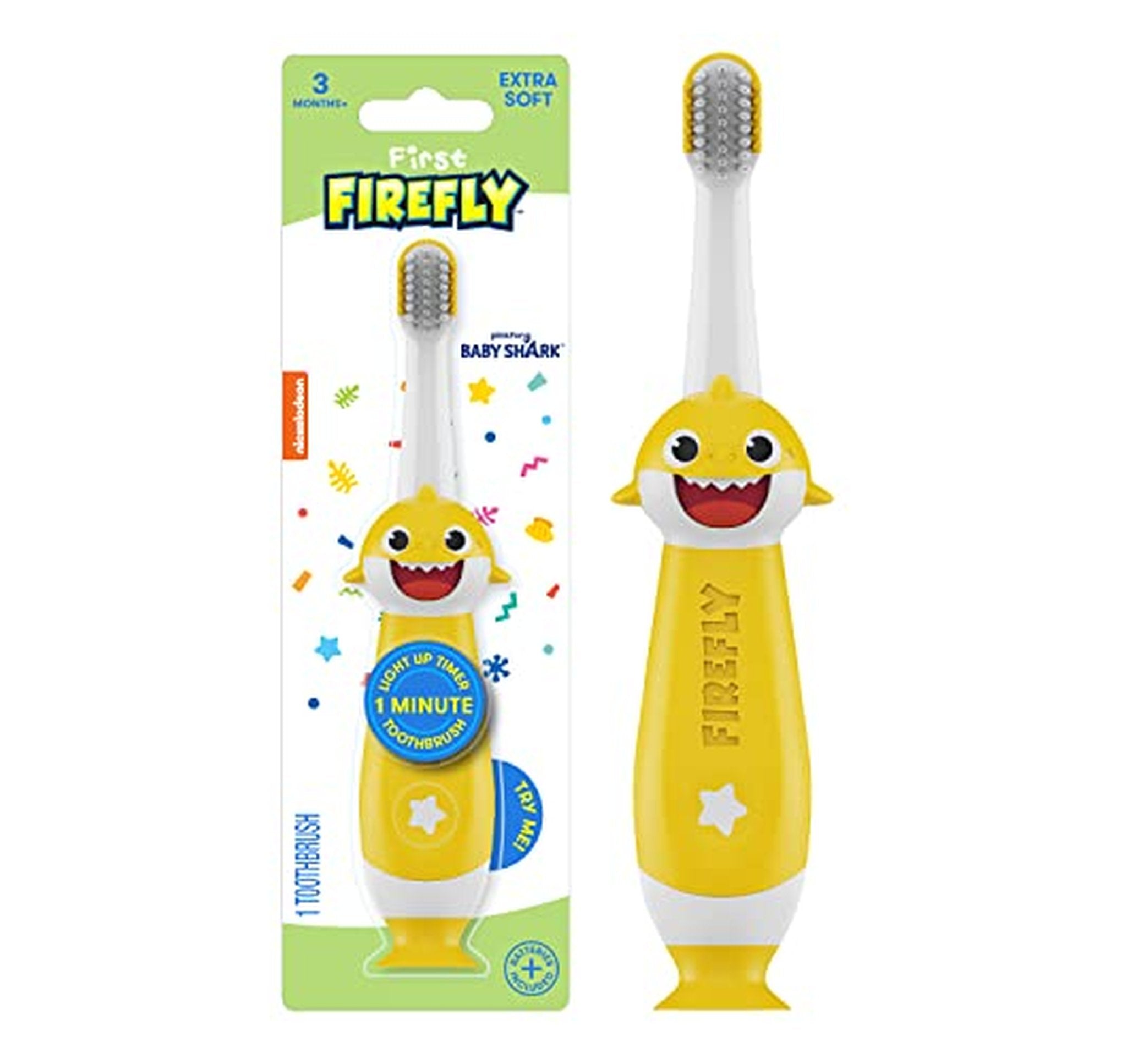FIREFLY Baby Shark Light Up Training Toothbrush