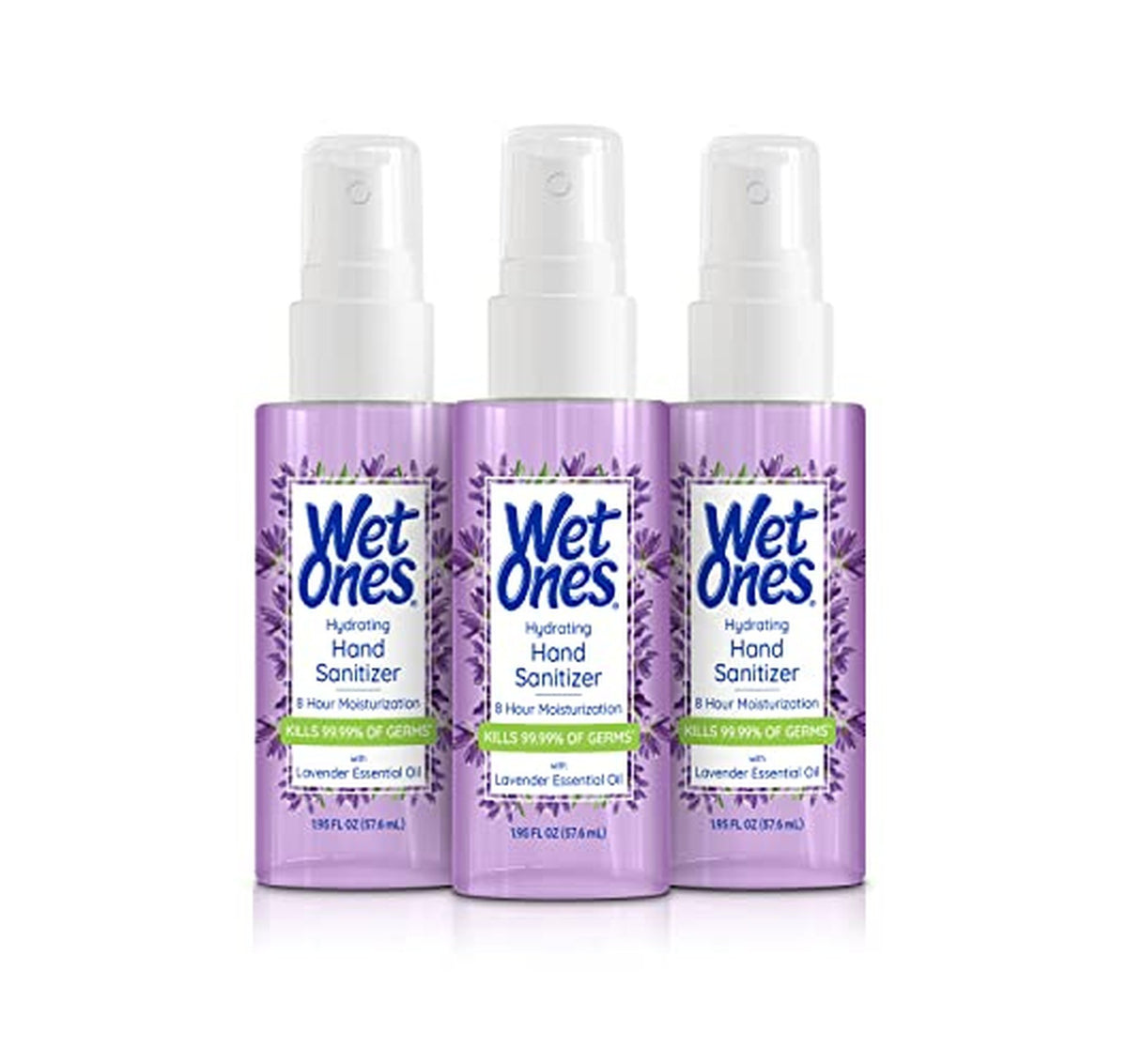 3 Pack Wet Ones Moisturizing Hand Sanitizer Spray