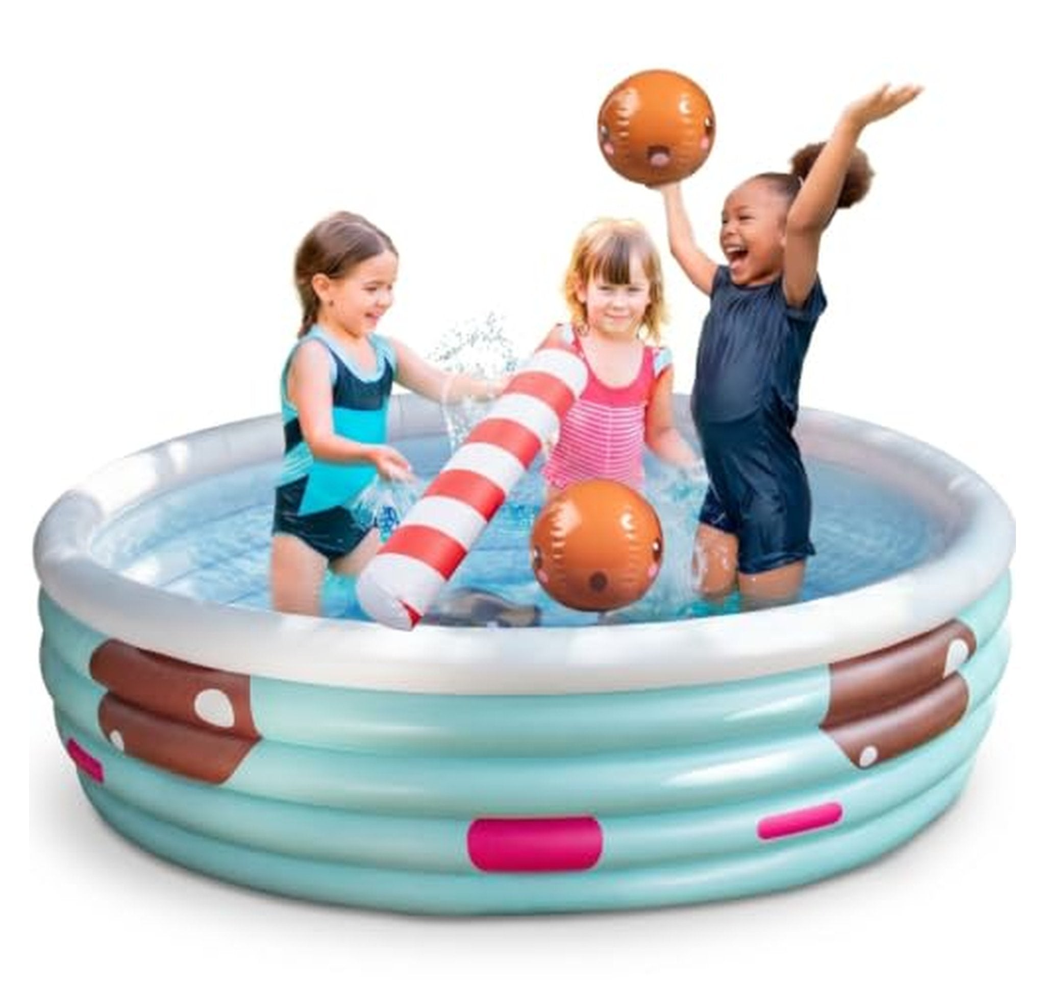 Large Inflatable Boba Tea Kiddie Pool 5.5FT