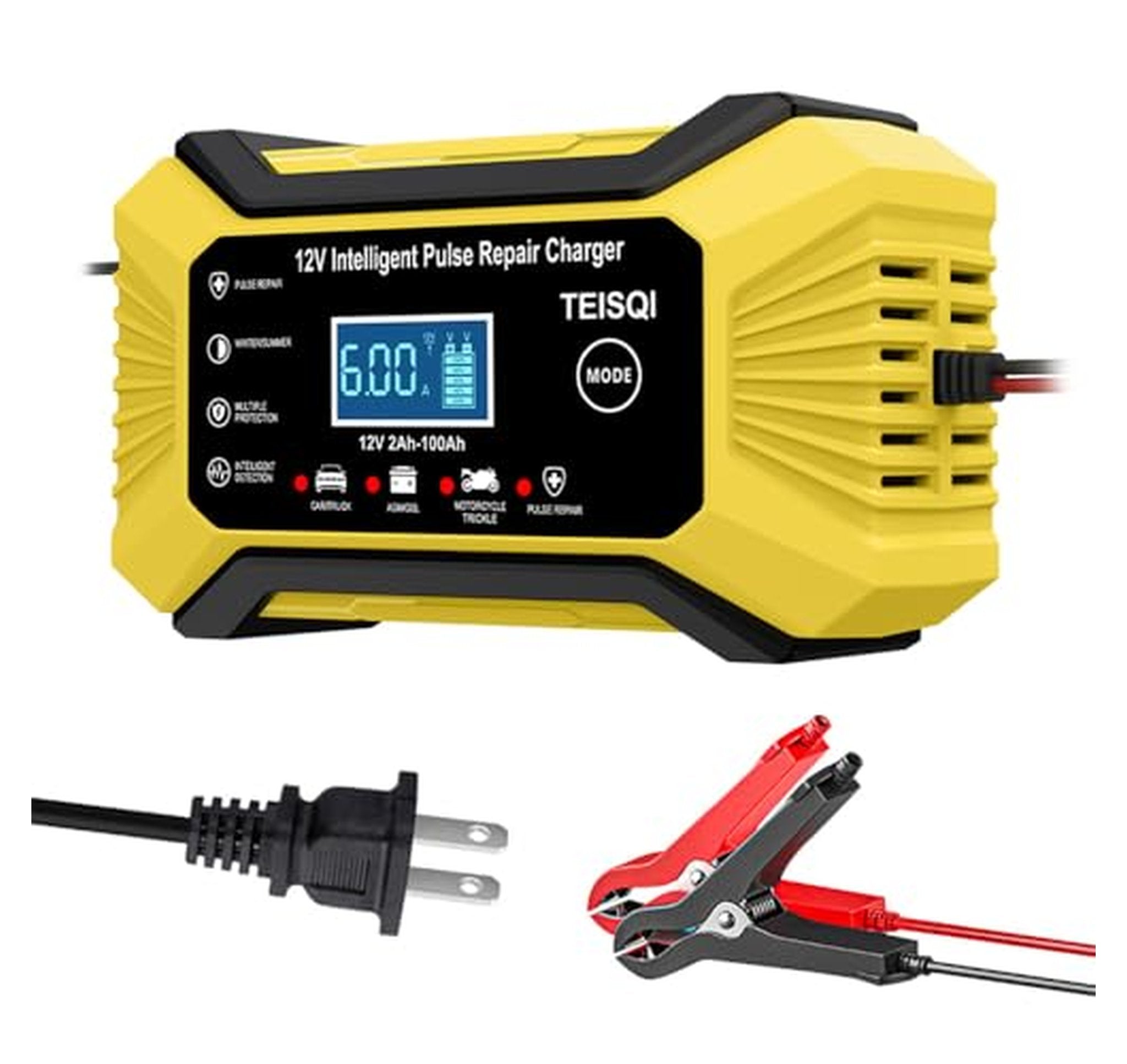 12V 6A Smart Car Battery Trickle Charger