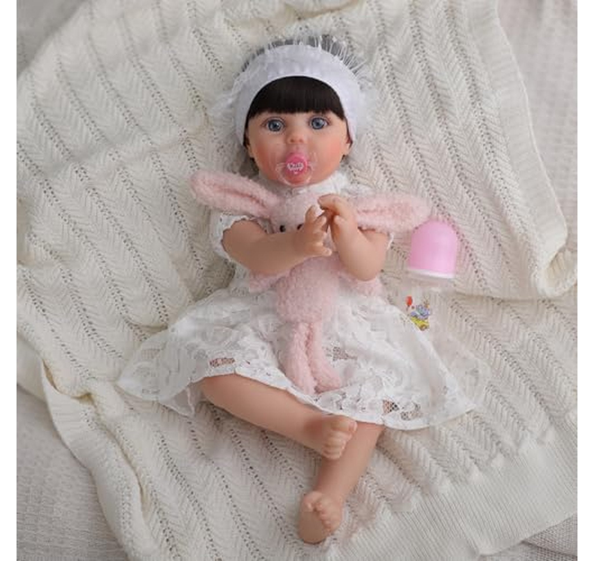 22-Inch Lifelike Reborn Baby Doll with Feeding Kit