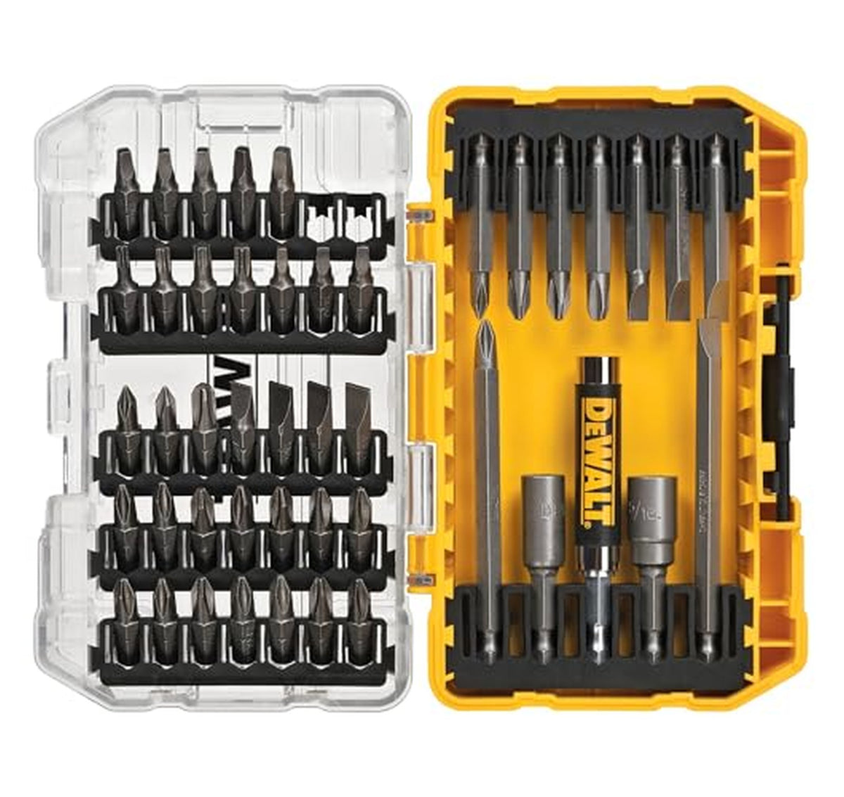 DEWALT 45 Piece Screwdriver Bit Set with Case