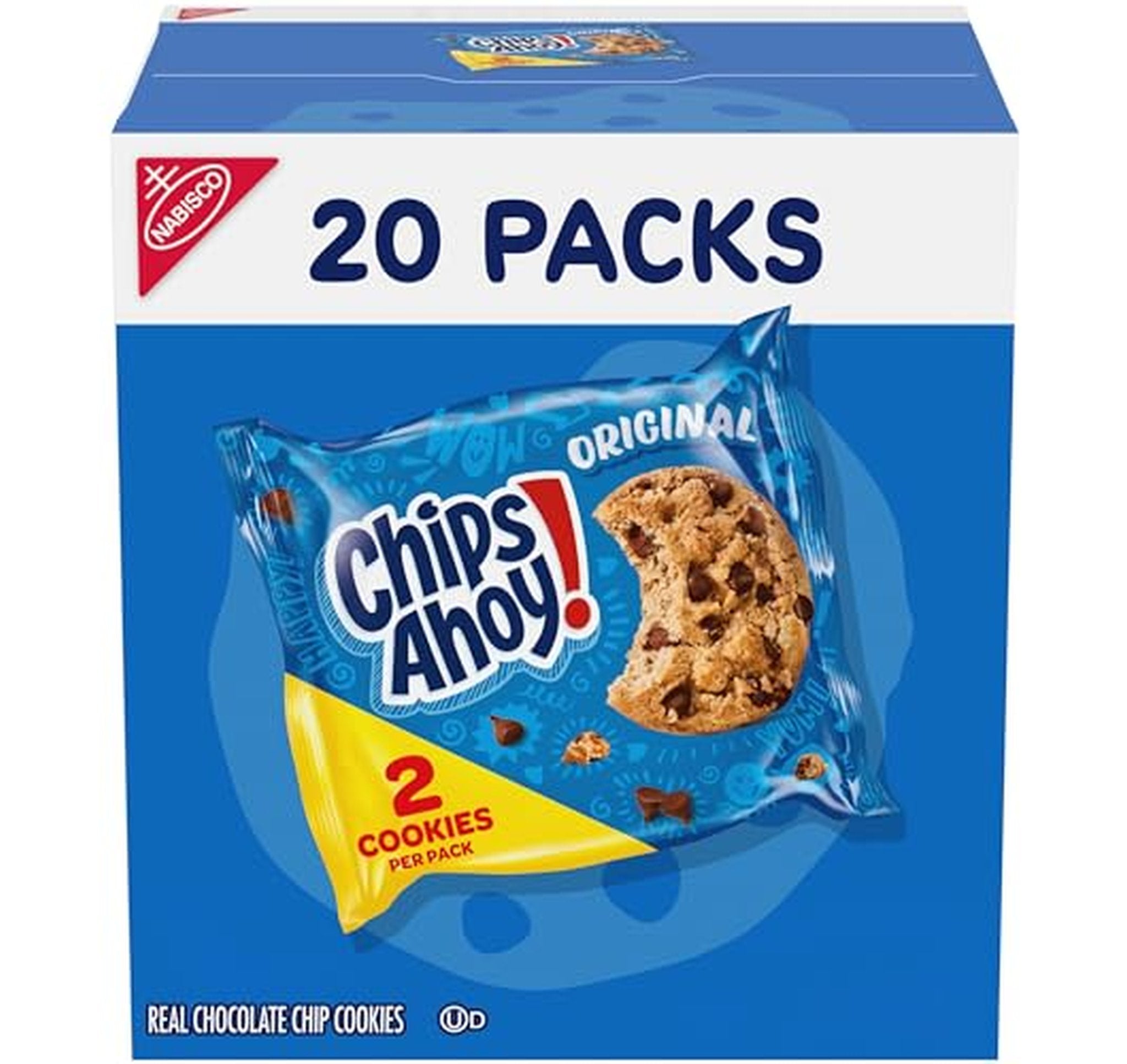 20 Pack Chips Ahoy! Original Chocolate Chip Cookies