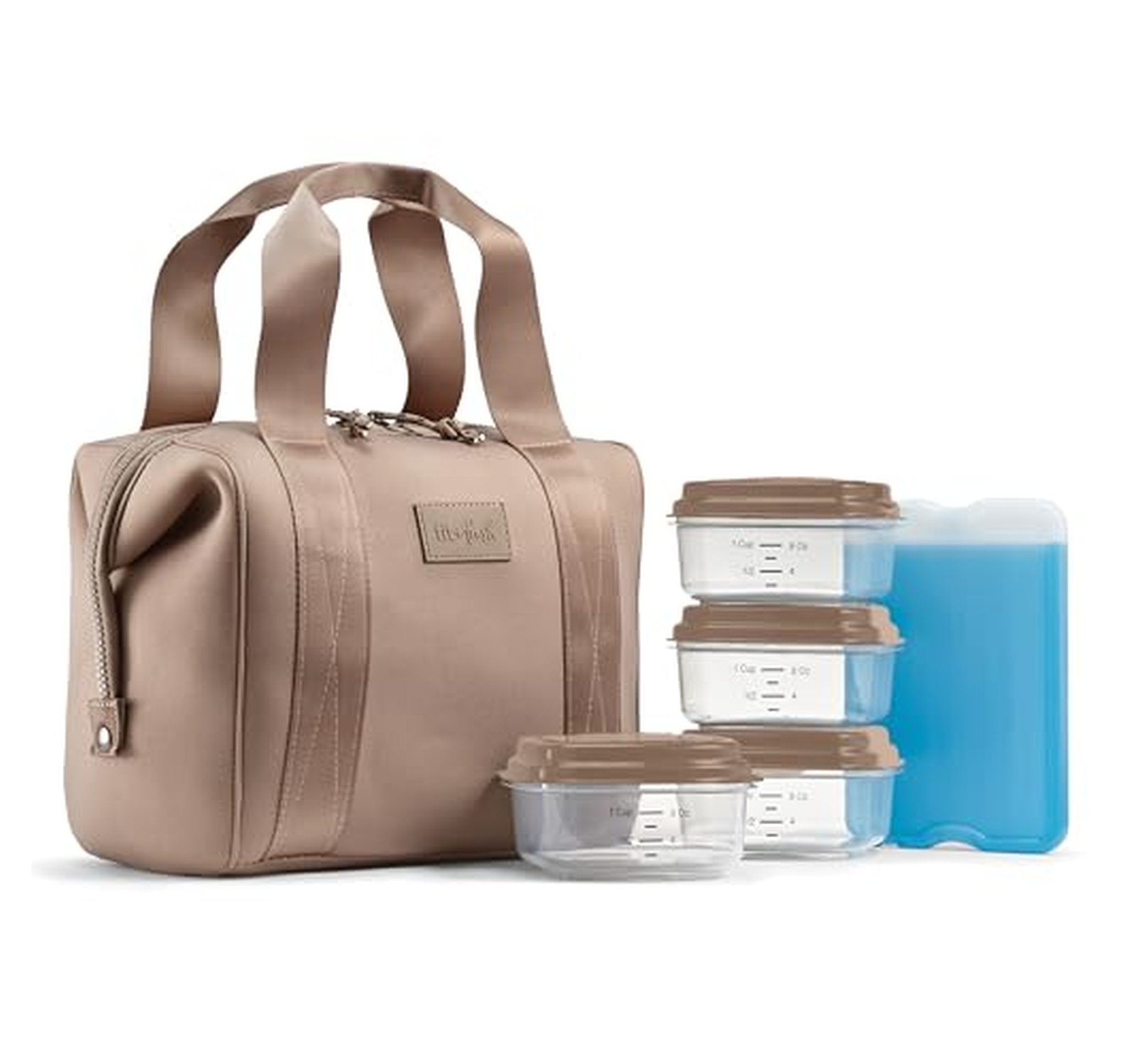 Fit & Fresh Insulated Neoprene Lunch Bag with Containers