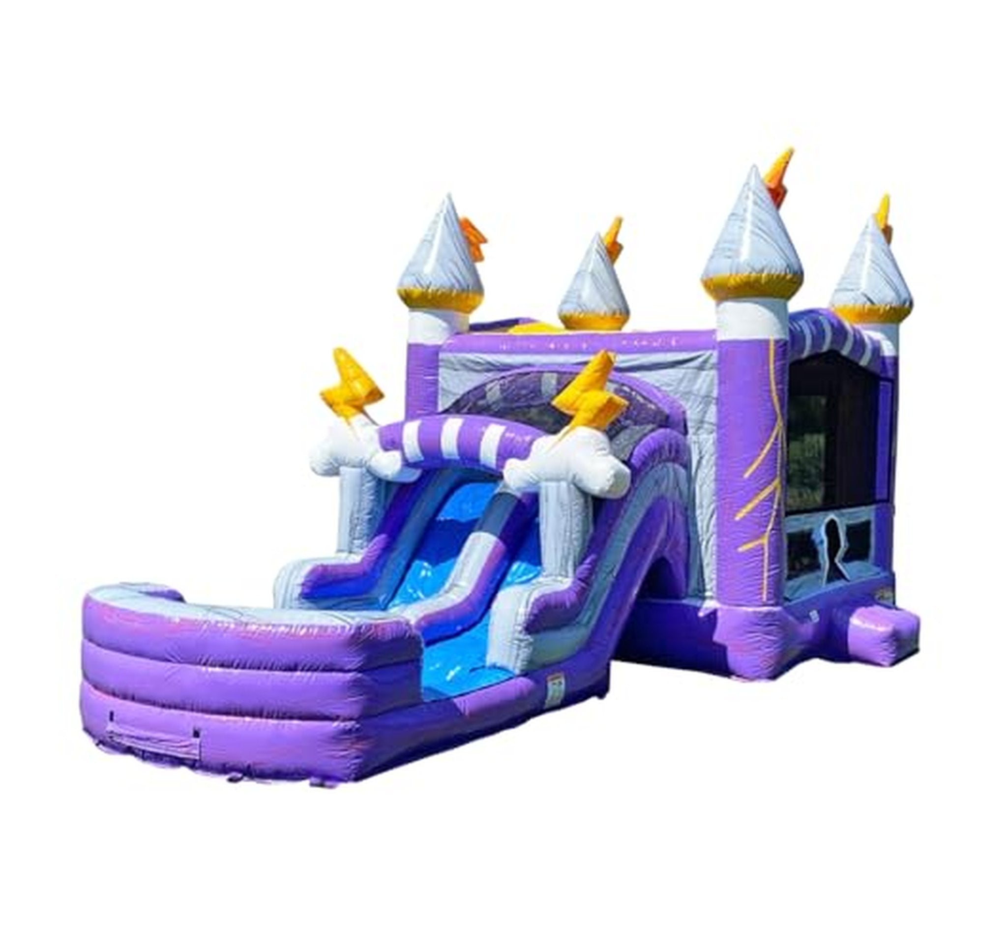 Commercial Grade Bounce House Water Slide with Pool