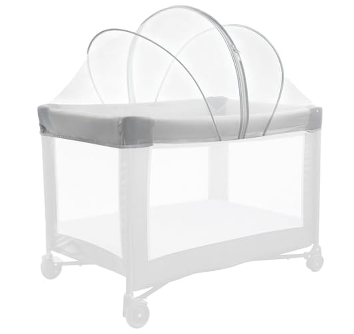 Mosquito Net Cover for Pack and Play with Bag