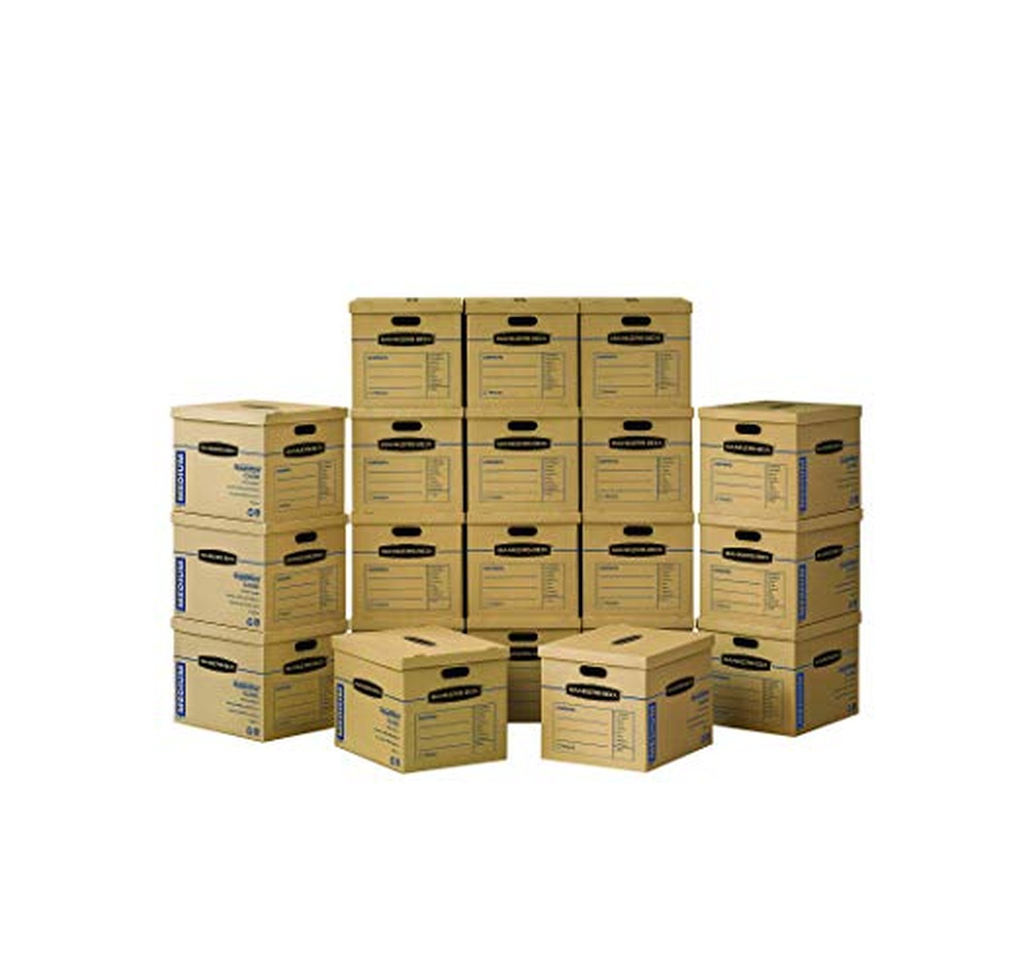 20 Pack Bankers Box Medium Moving Boxes