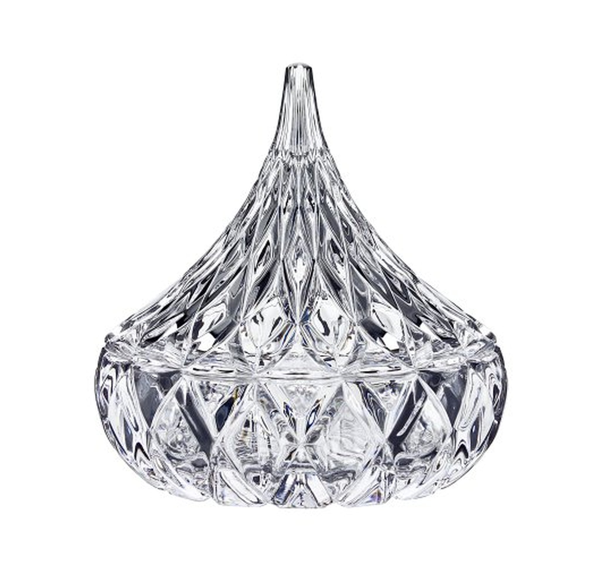 Godinger Crystal Hershey Candy Dish Bowl