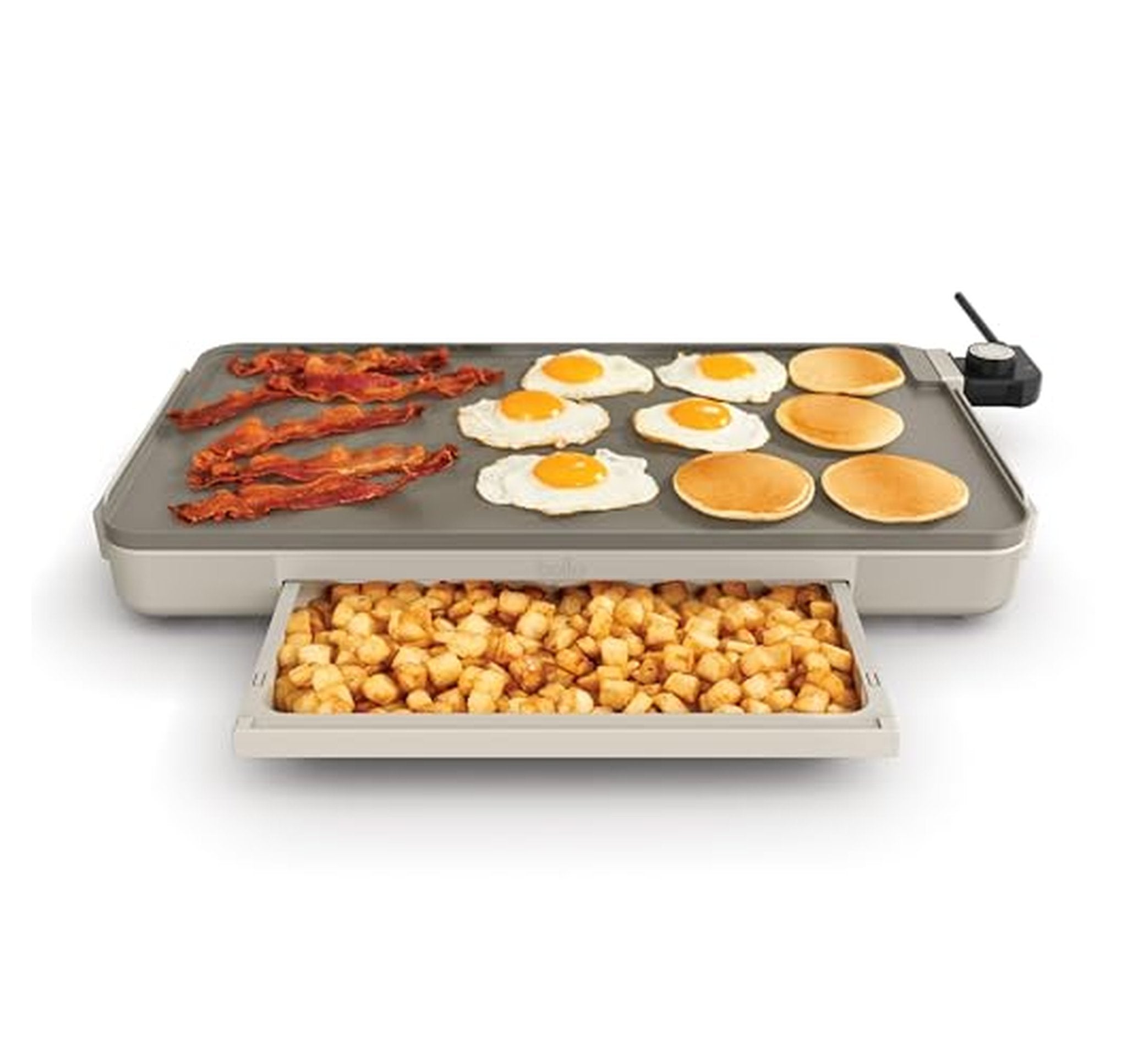 BELLA 12x22 Electric Griddle with Warming Tray