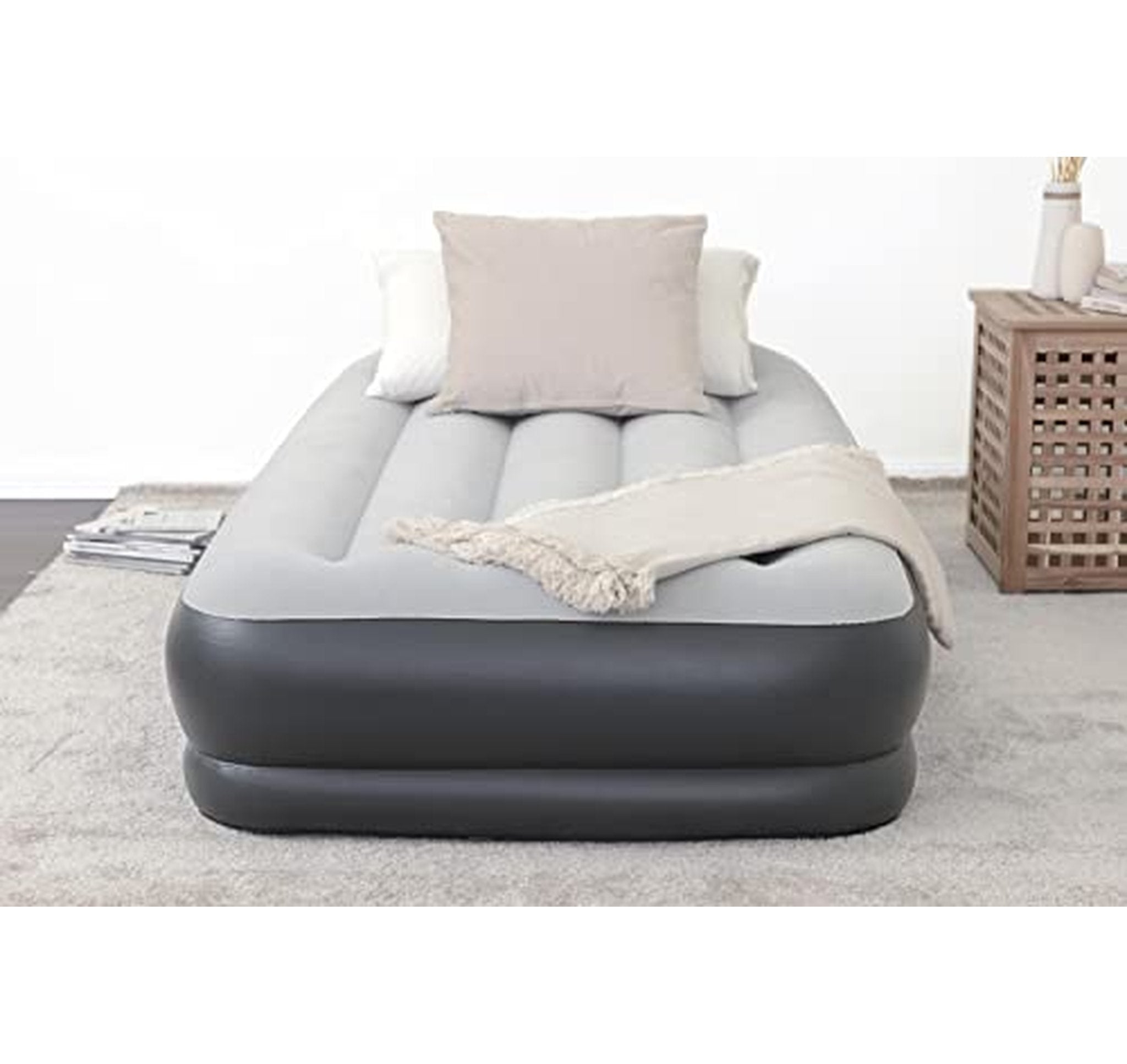 SLEEPLUX Inflatable Air Mattress with Built-In Pump