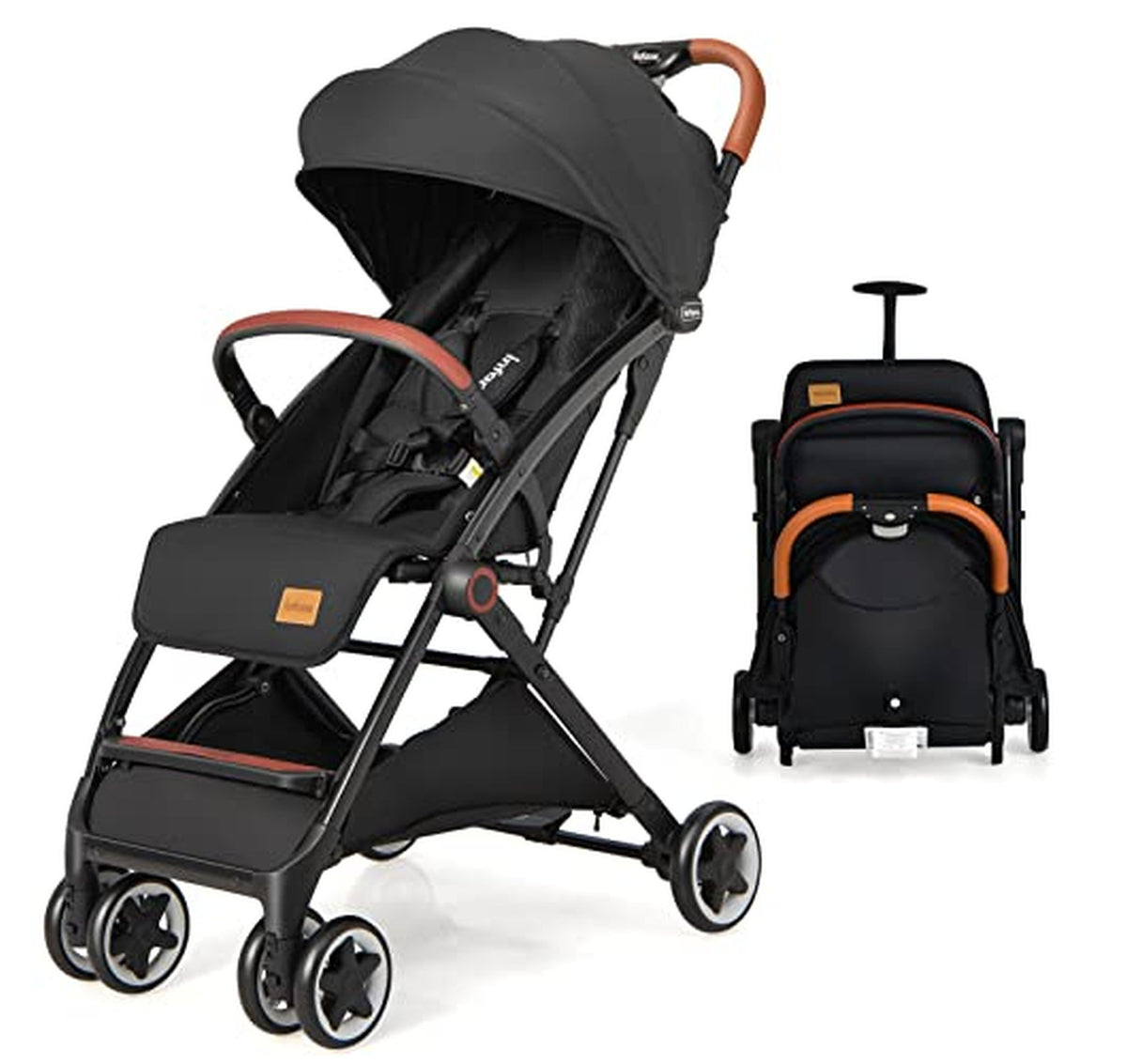 Lightweight Compact Travel Baby Stroller with Canopy