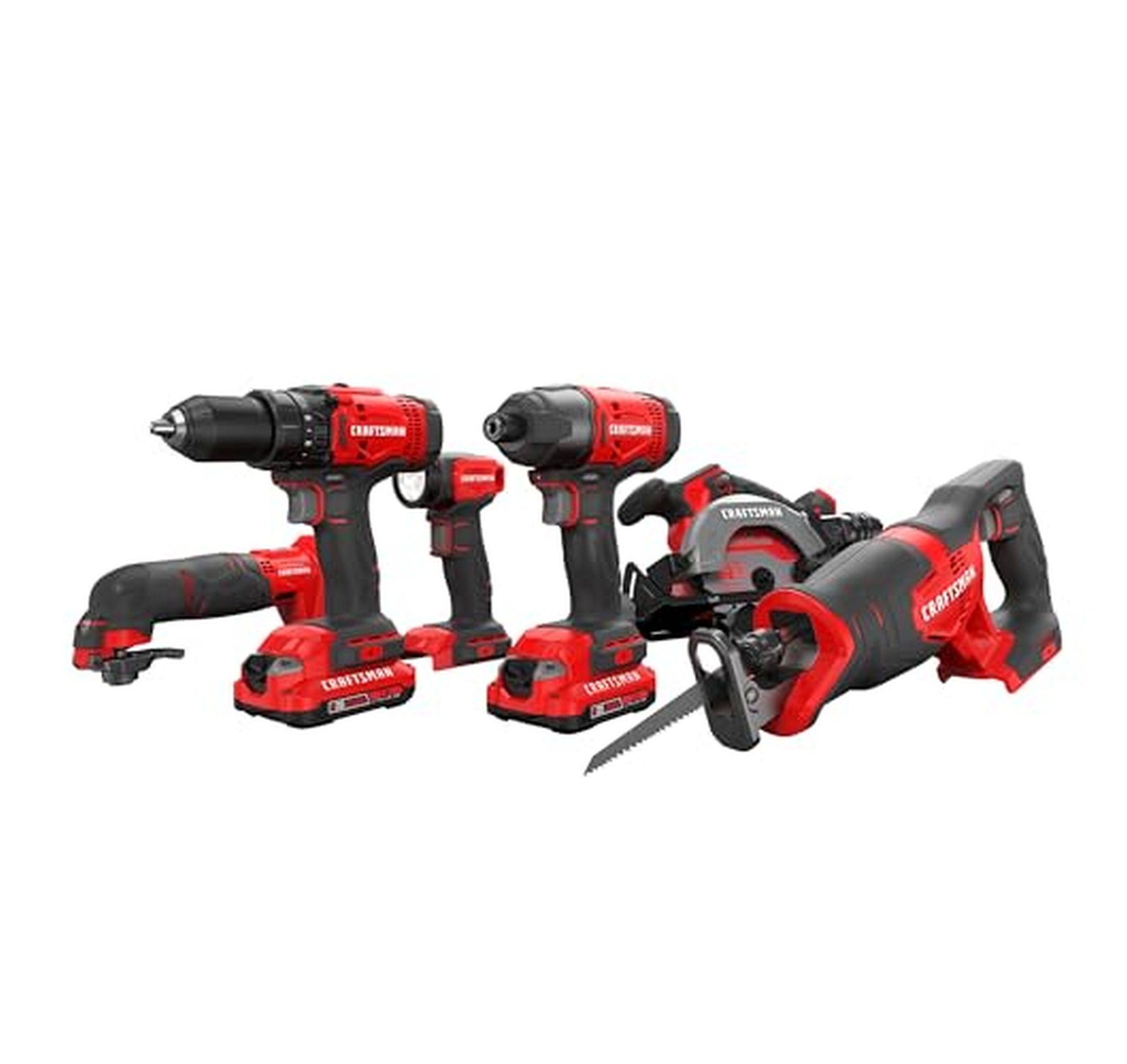 CRAFTSMAN V20 Cordless 6-Tool Combo Kit