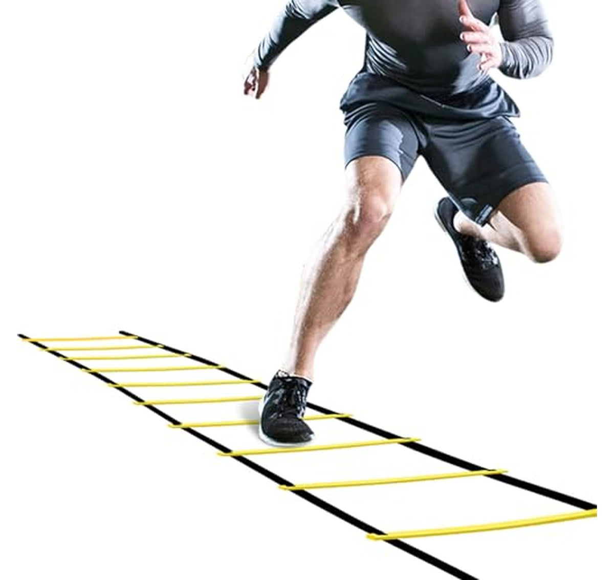 12 Rung Agility Training Ladder with Carry Bag