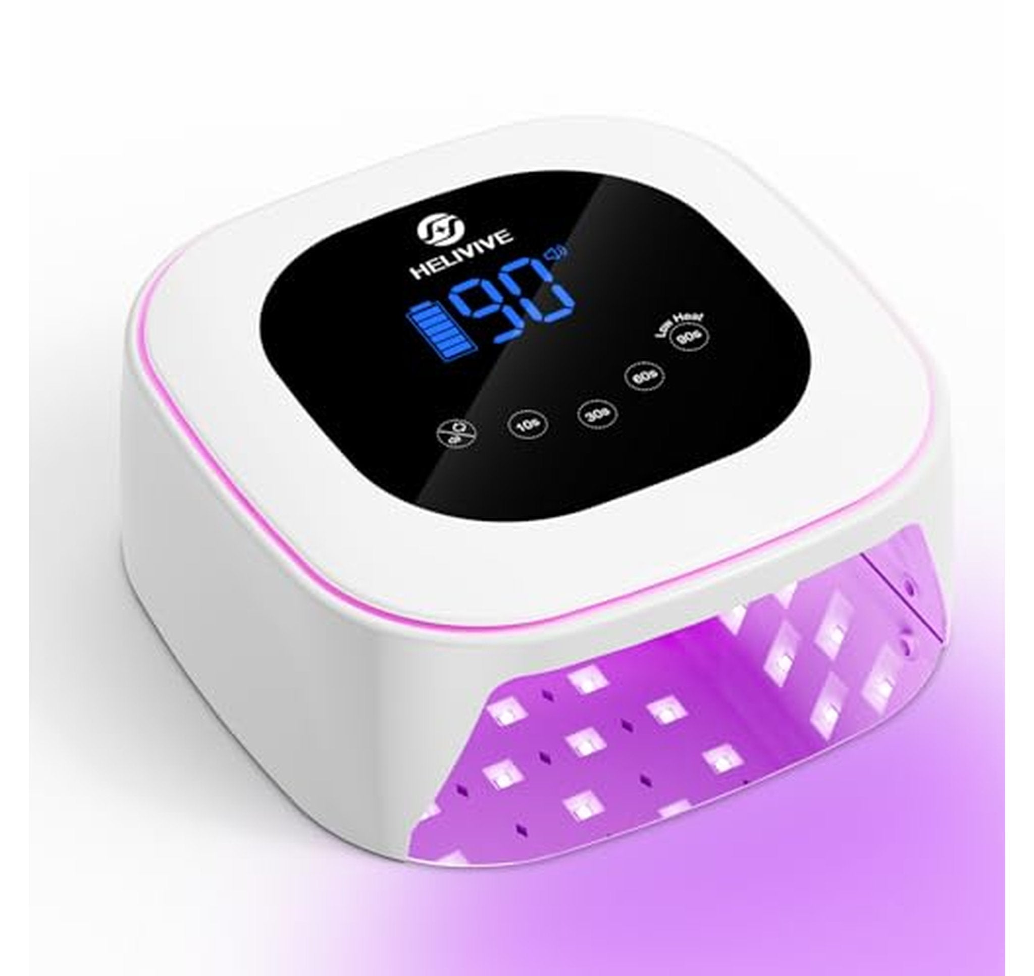 Cordless Rechargeable 80W UV LED Nail Lamp