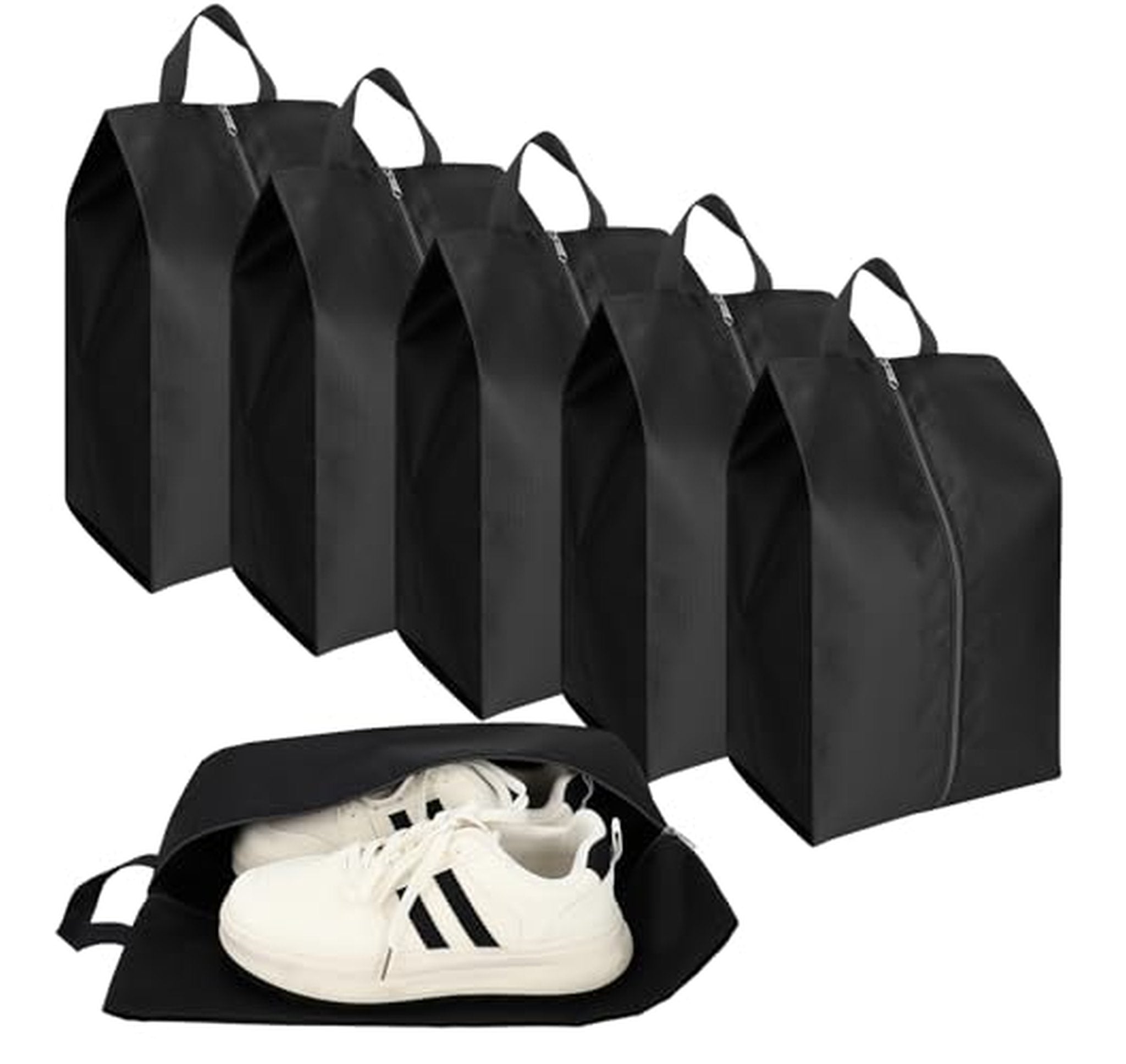 6 Pack Travel Shoe Storage Bags with Zipper