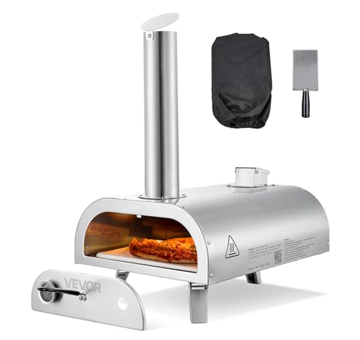 12-Inch Wood Fired Outdoor Pizza Oven