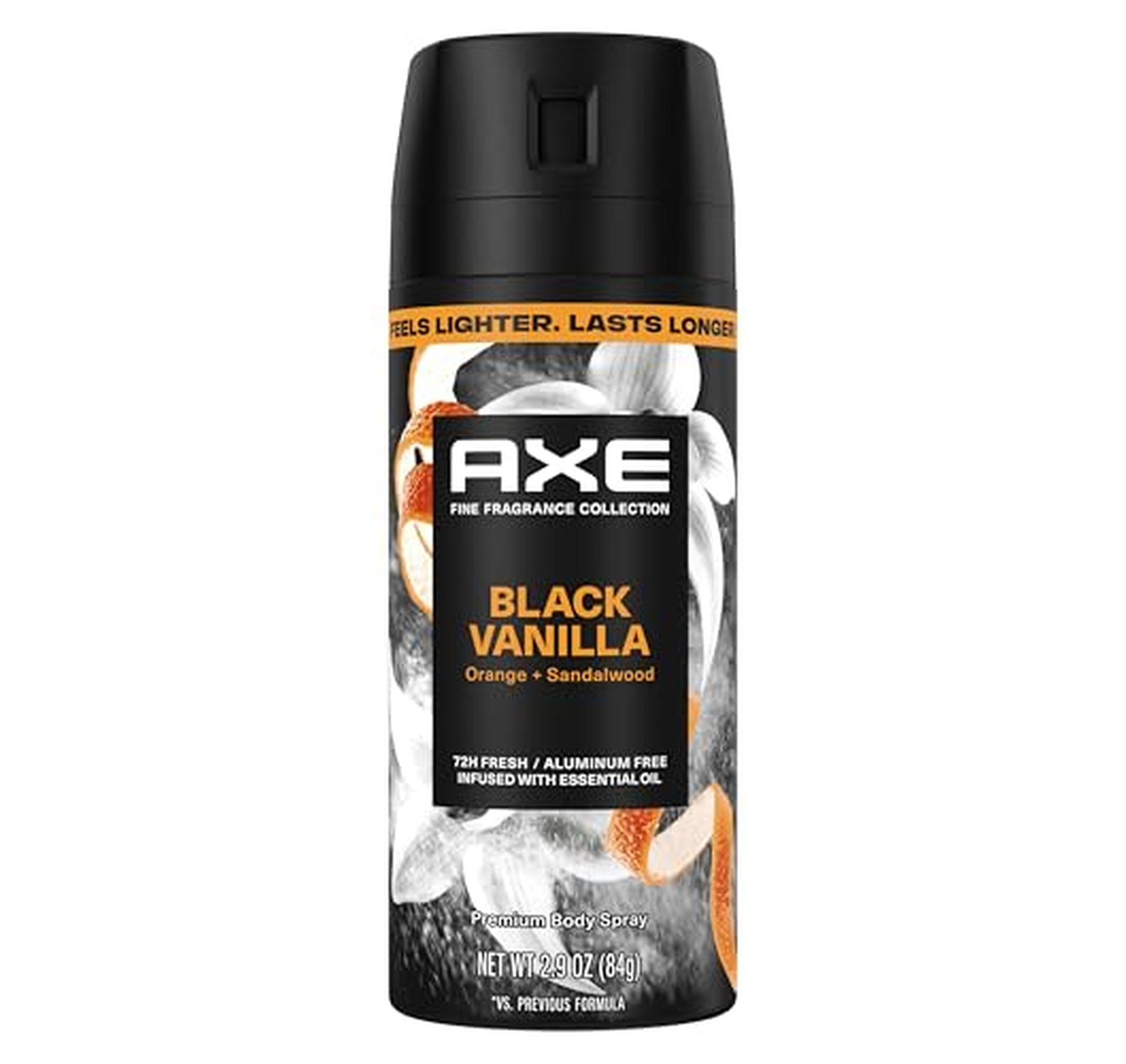 AXE Aluminum Free Body Spray 72 Hour Freshness